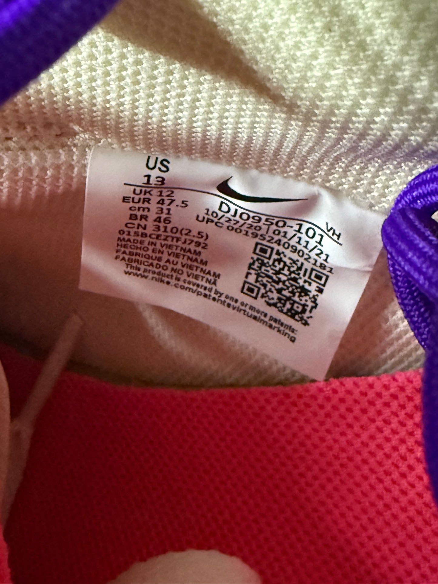 Nike Dunk Low Off White Lot 15