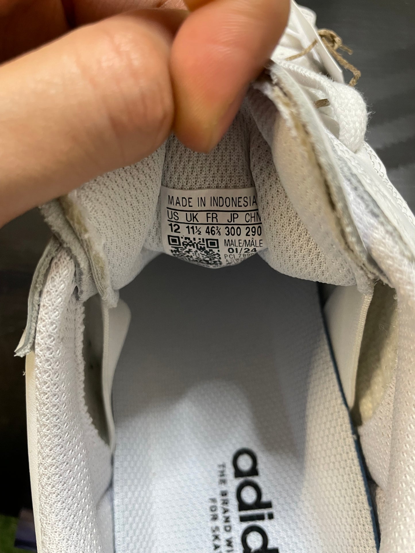 Adidas superstar ADV black and white