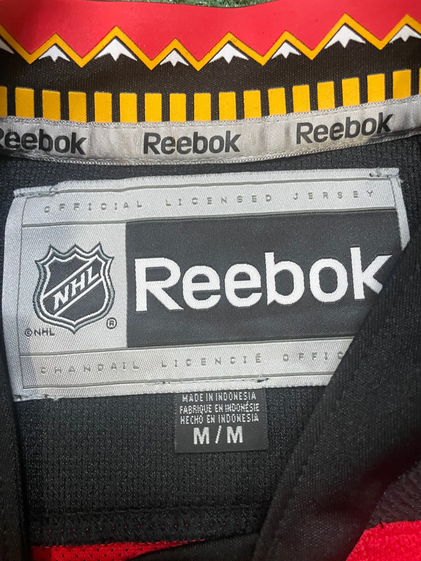 Reebok Calgary Flames Alternate Script 2013/2016 hockey Jersey