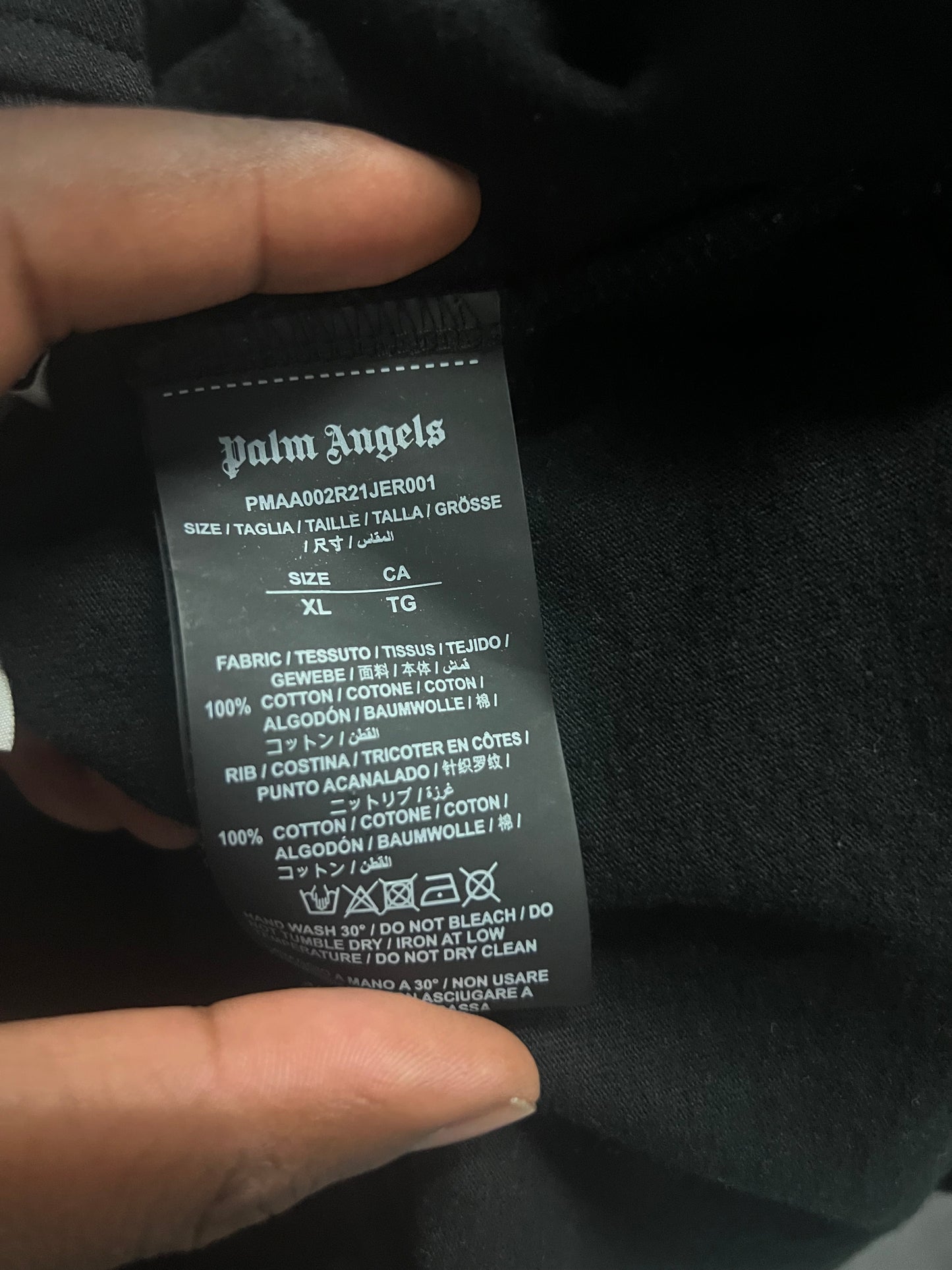Palm angels classic logo tee