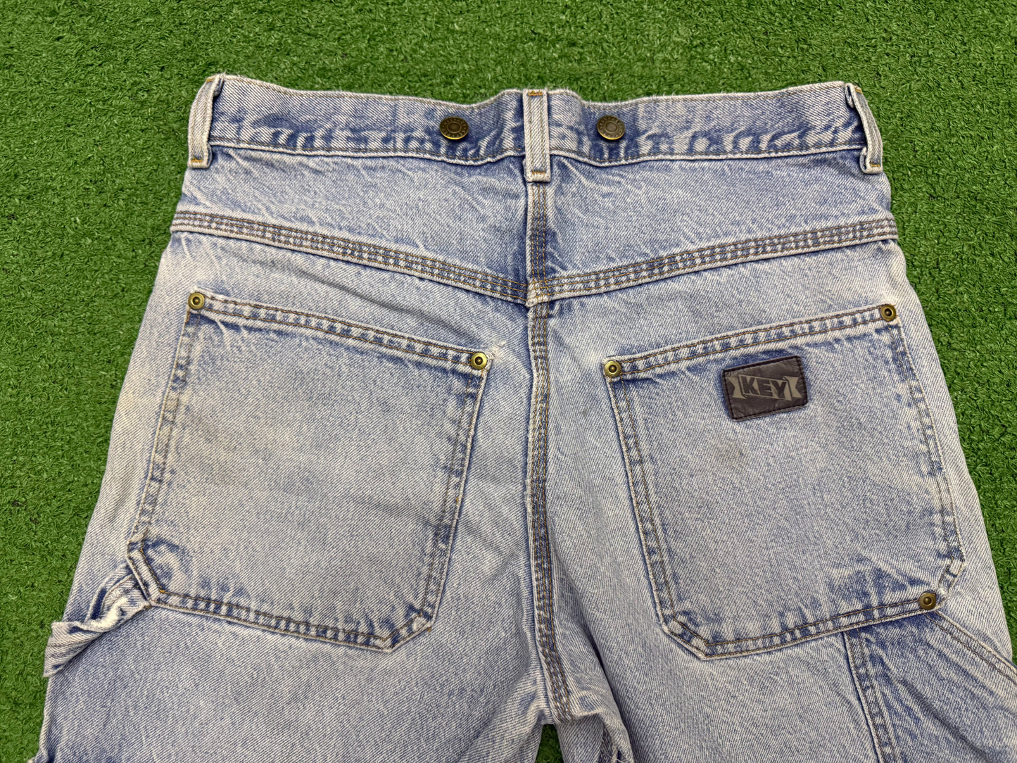 Vintage Key Double Knee Jeans