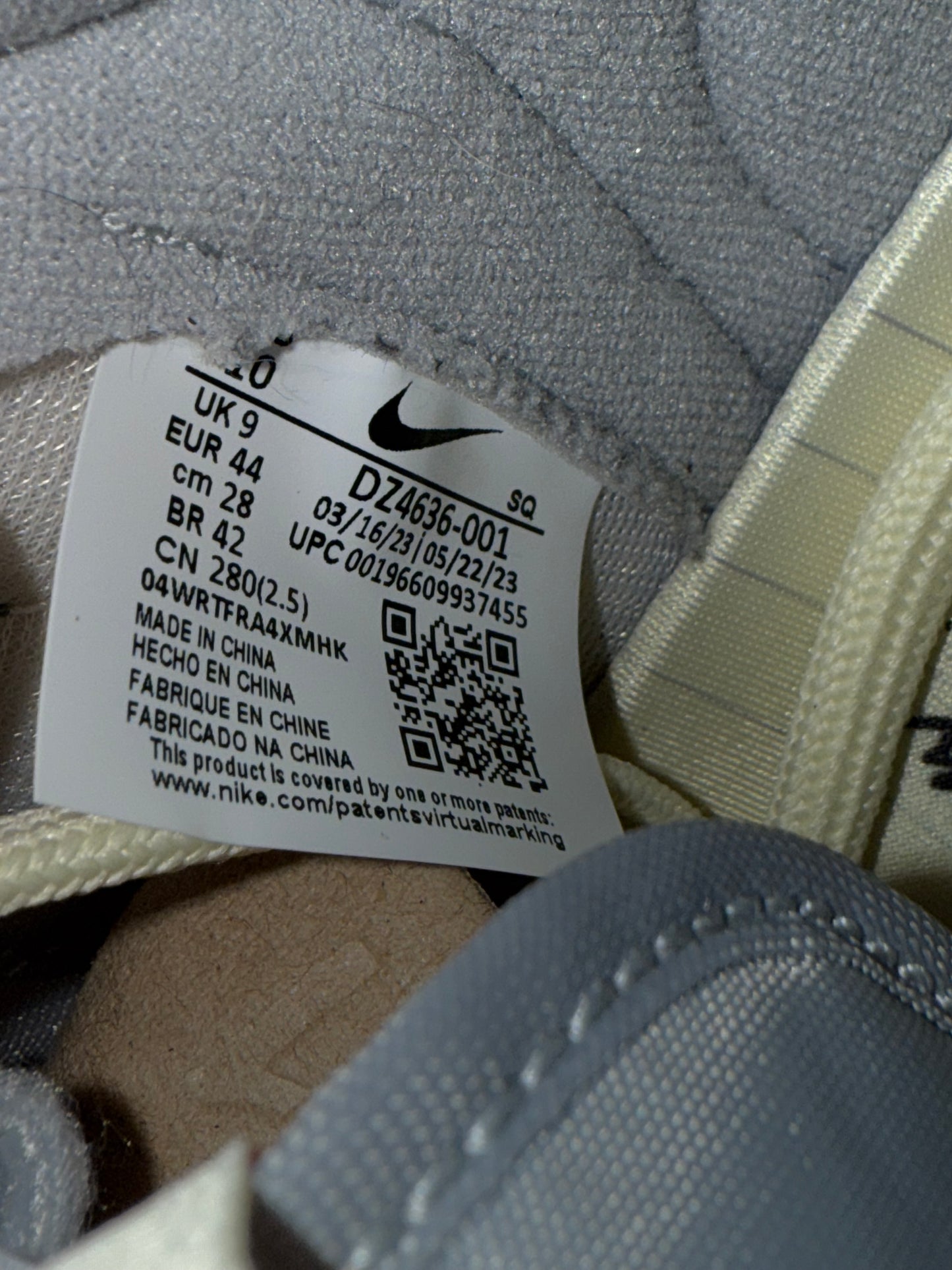 Nike Mac Attack Social Status Split Vision 10 Men/11.5 Women “Preowned”