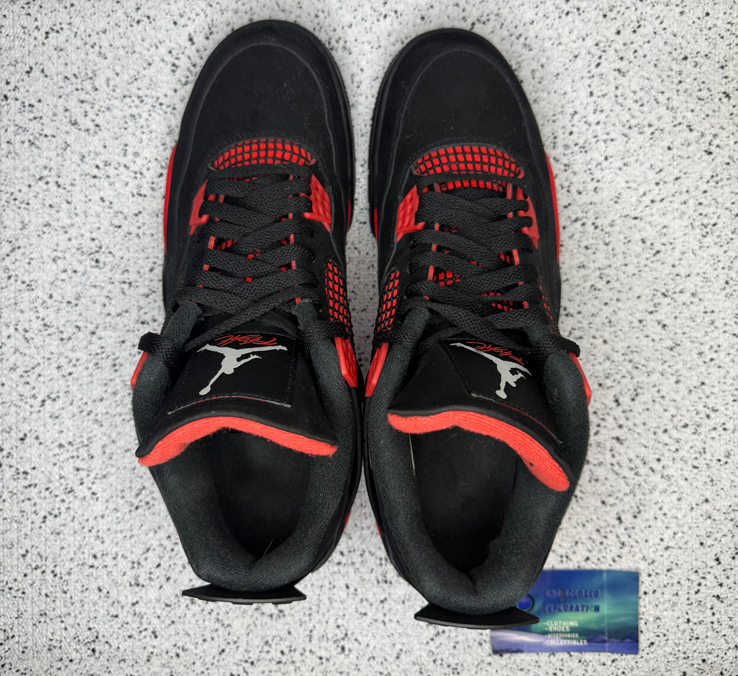 Jordan 4 Red Thunder 11.5 Men/13 Women “Preowned”