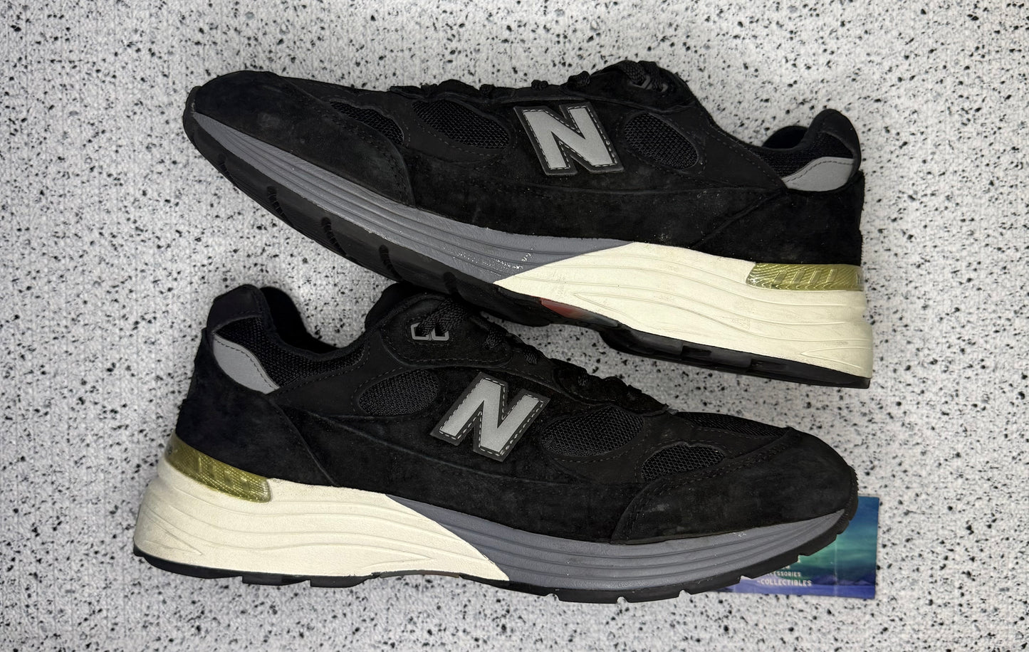 New Balance 992 Black 10 Men/11.5 Women “Preowned”