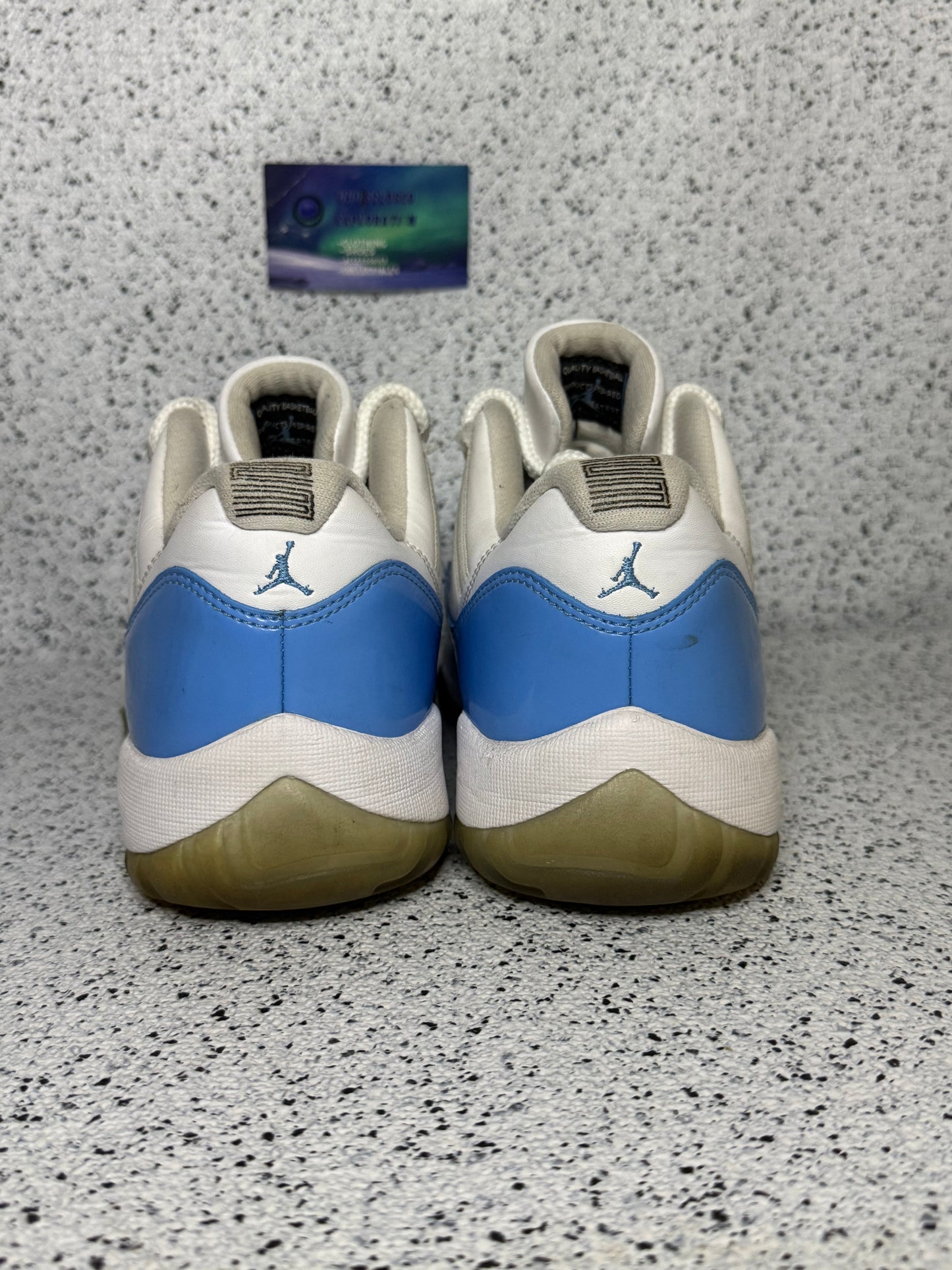 Jordan 11 Low University Blue 10.5 Men /12 Women “Preowned”