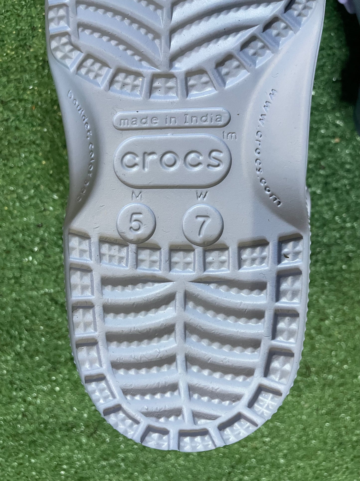 Crocs classic blue haze jibbitz with charms clogs