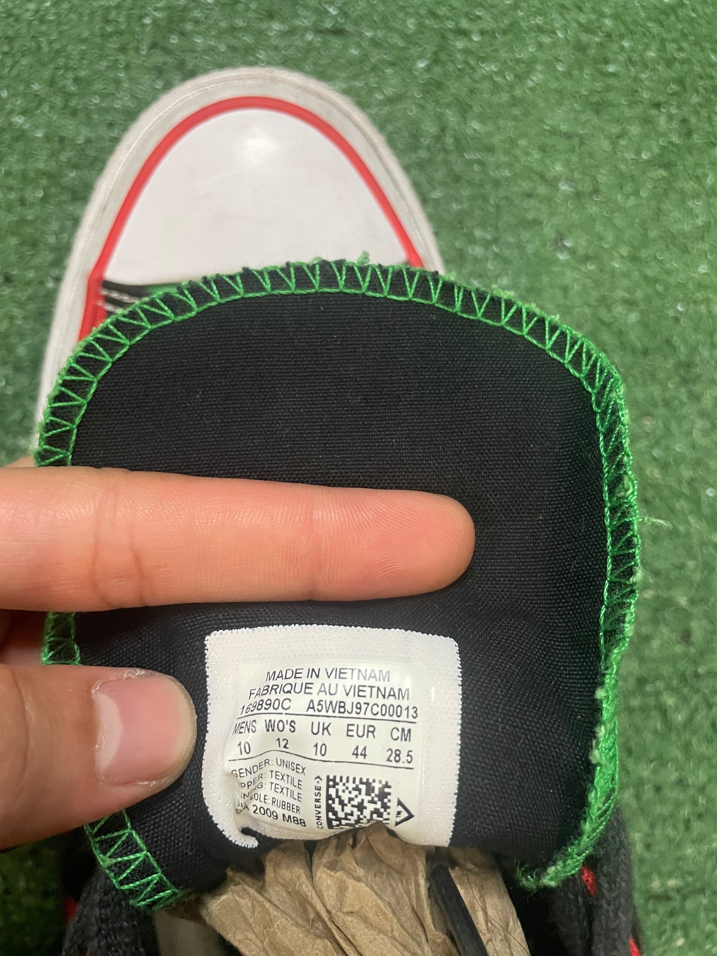 Converse Denim Tears x Chuck 70 High size 10men/11.5women