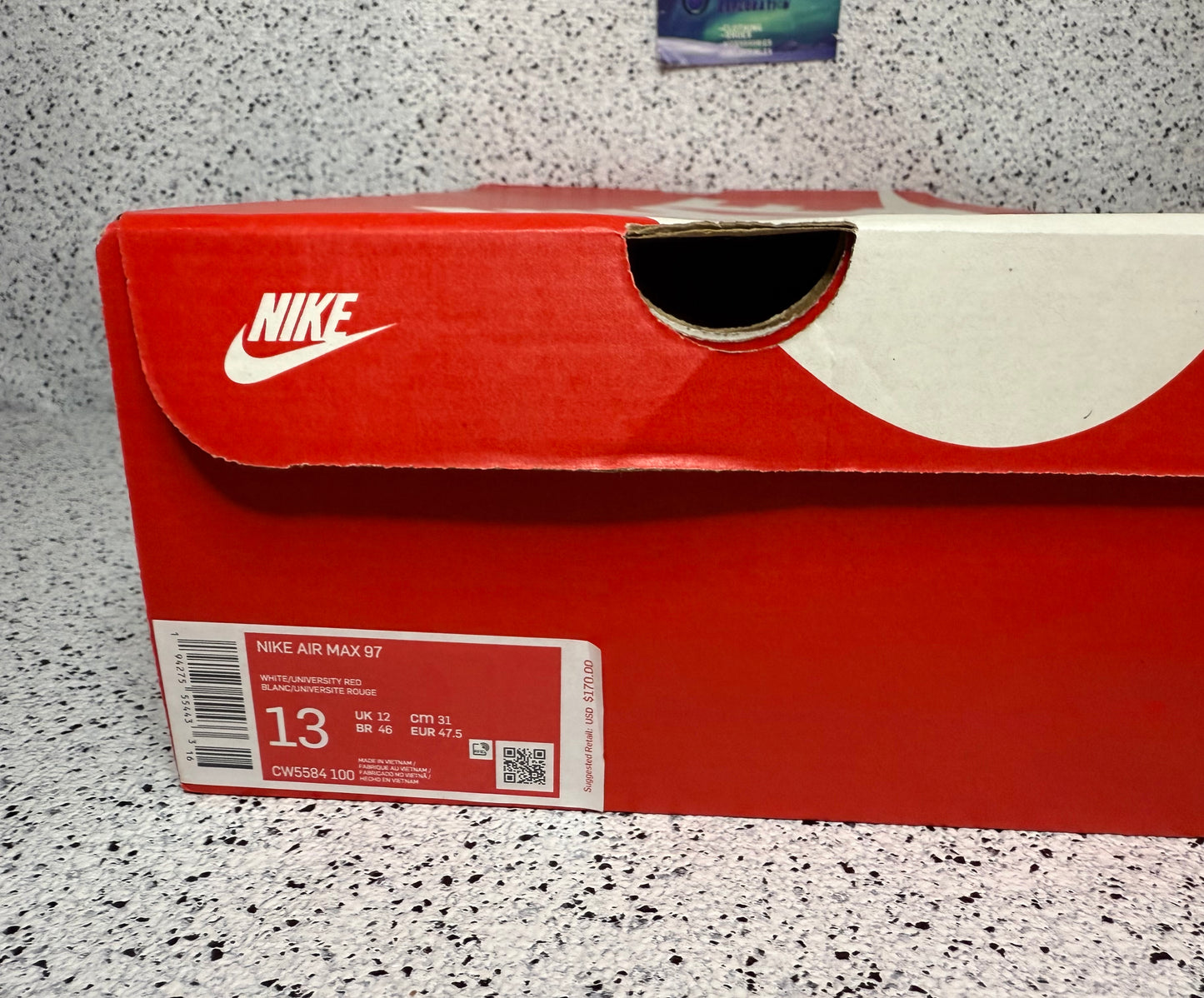 Nike Air Max 97 USA 13 Men/14.5 Women “Preowned”