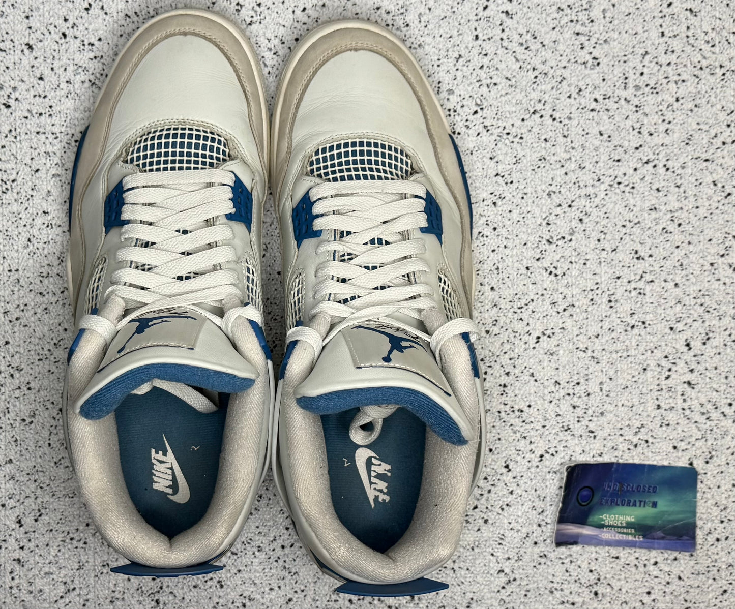 Jordan 4 Military Blue 12 Men/13.5 Women “Preowned”