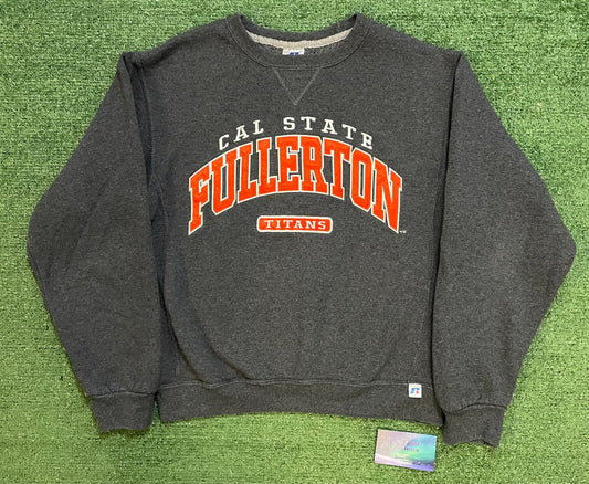 Vintage 2000s Cal state Fullerton titans crewneck