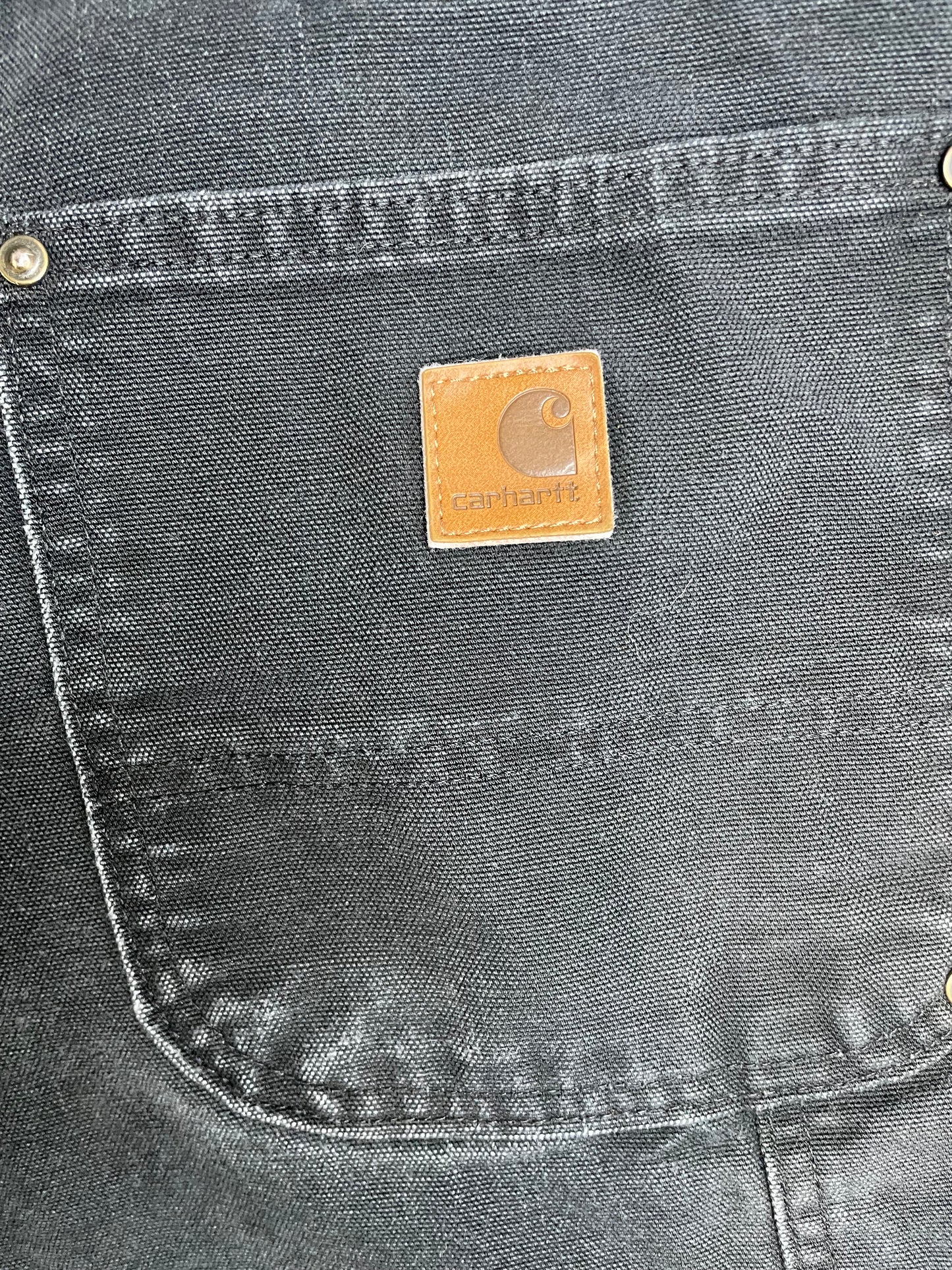 Vintage Carhartt double knees black pants