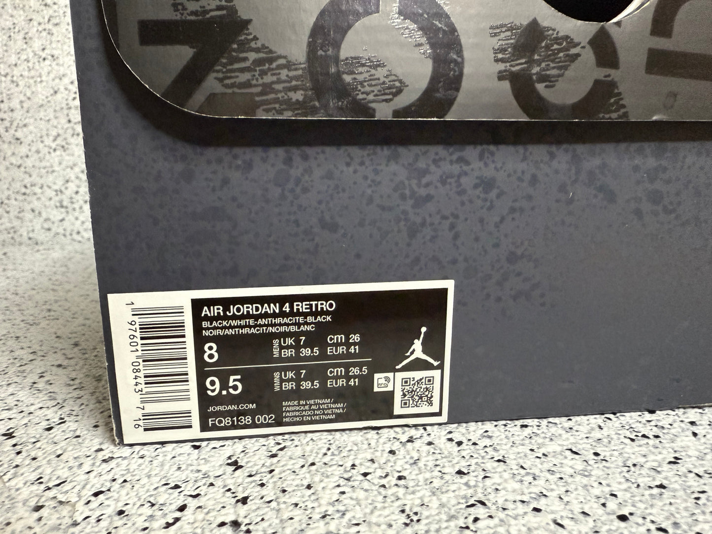 Jordan 4 Fear