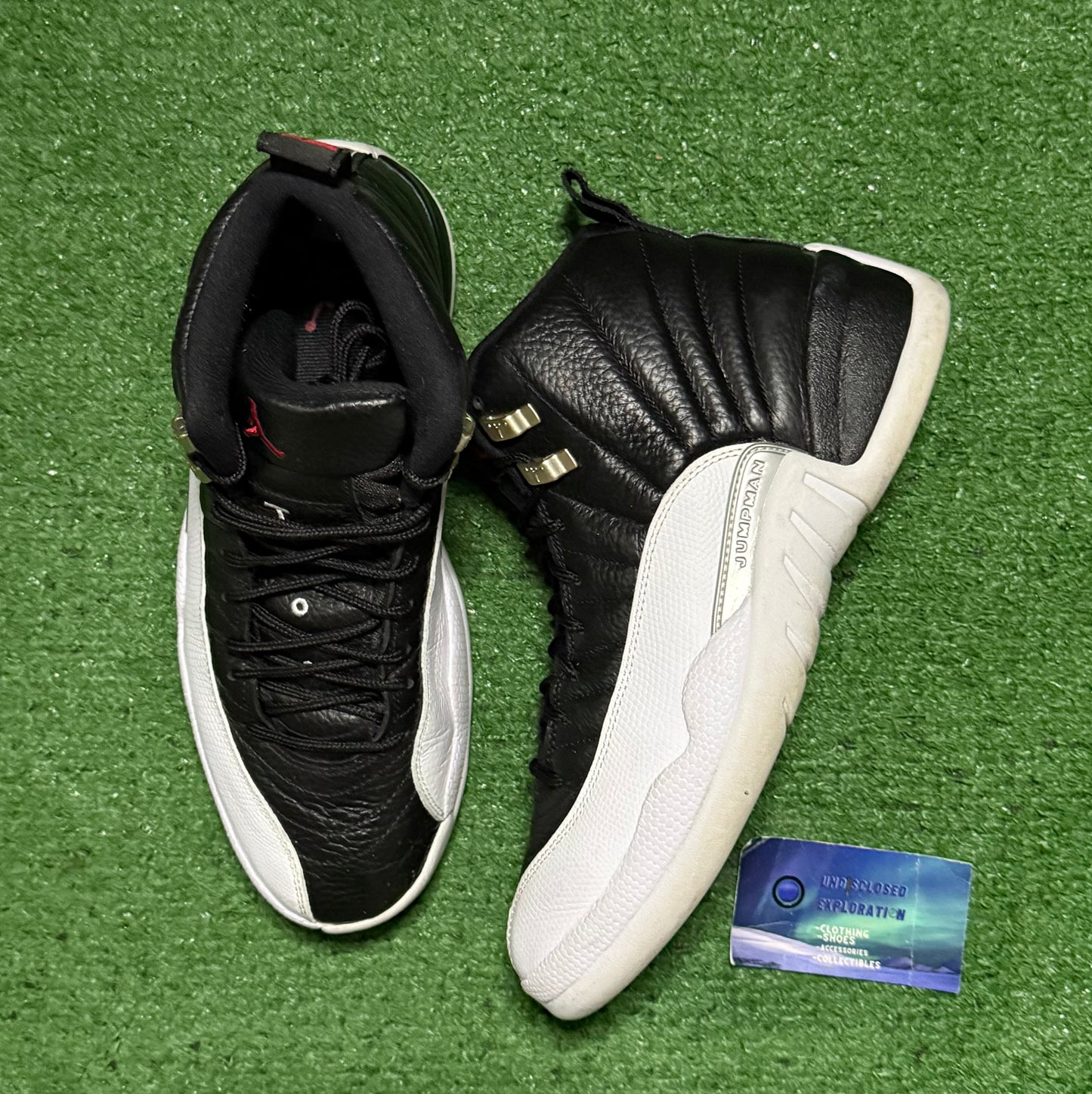 Jordan 12 Playoffs 9.5 Men/11 Women “Preowned”