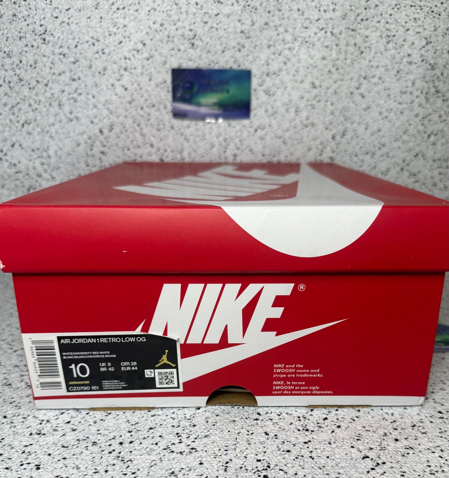 Jordan 1 Low Gym Red 10 Men/11.5 Women “Preowned”