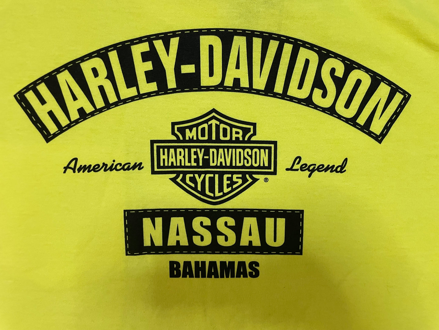 Harley Davidson Nassau Bahamas tee