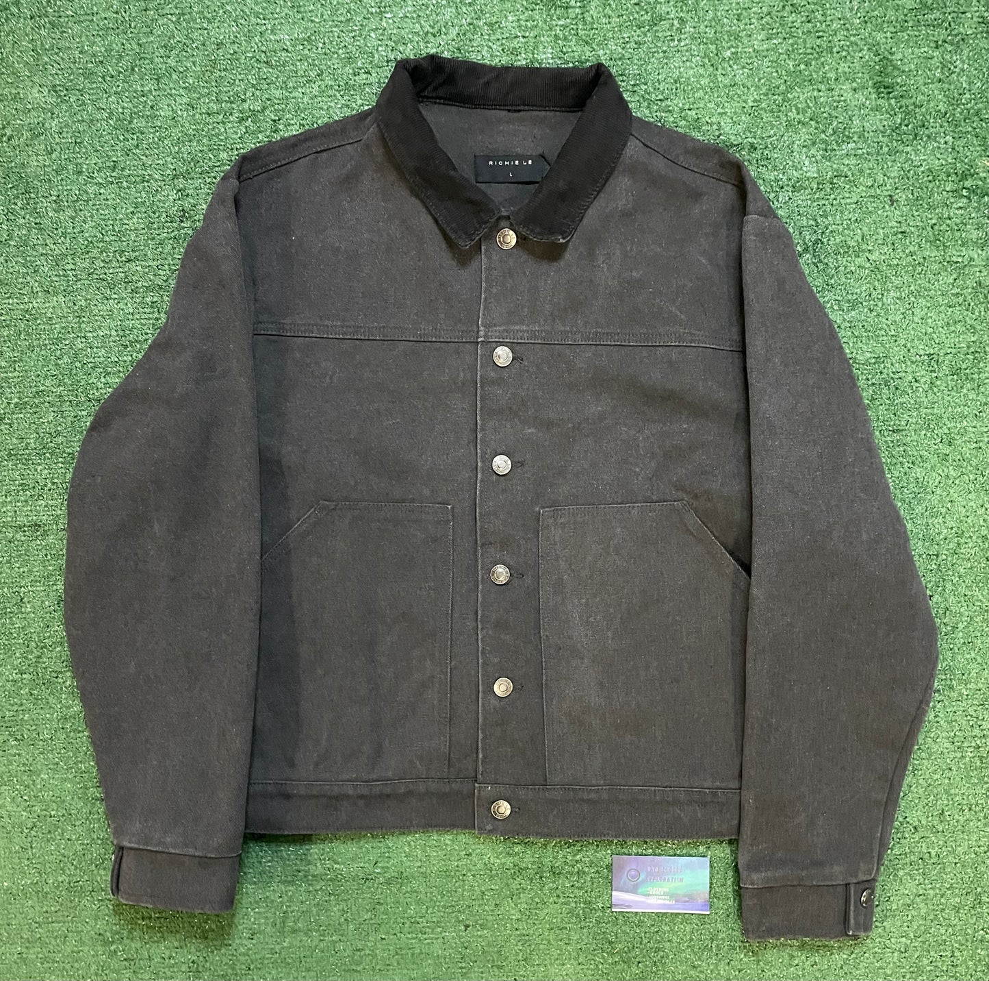 Richie le black canvas jacket