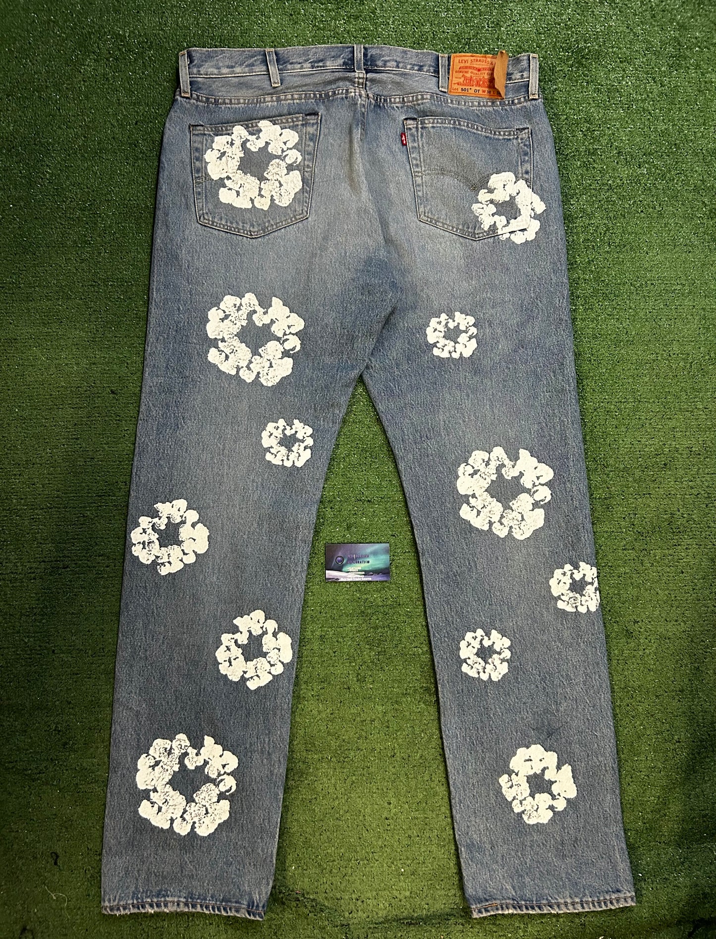 Denim tears cotton wreath jeans