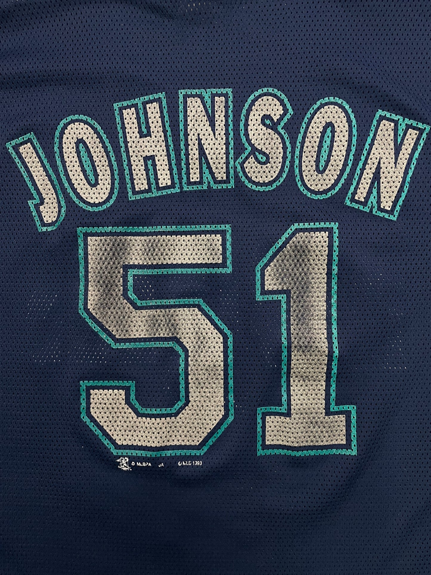 Vintage 1990s Seattle Mariners mesh Randy Johnson #51 jersey