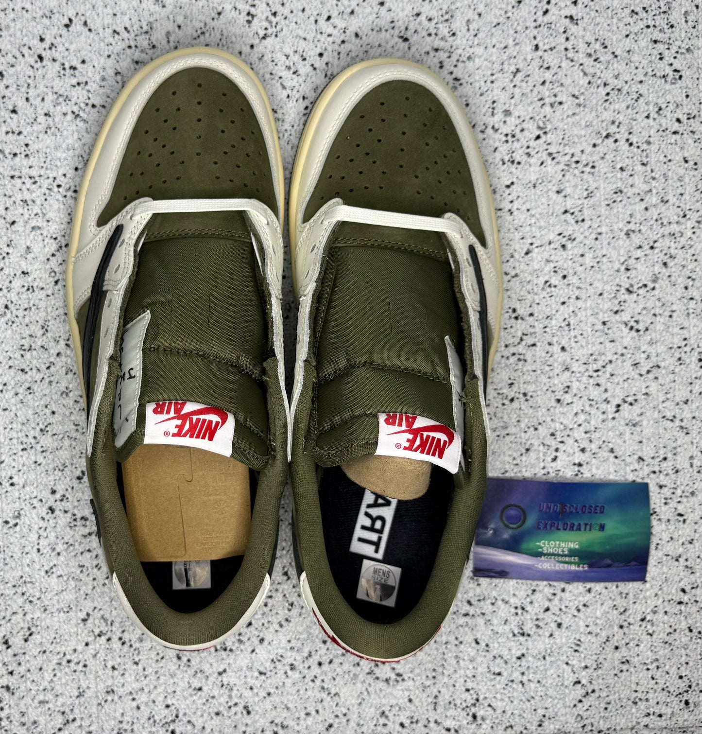 Jordan 1 Low Travis Scott Medium Olive