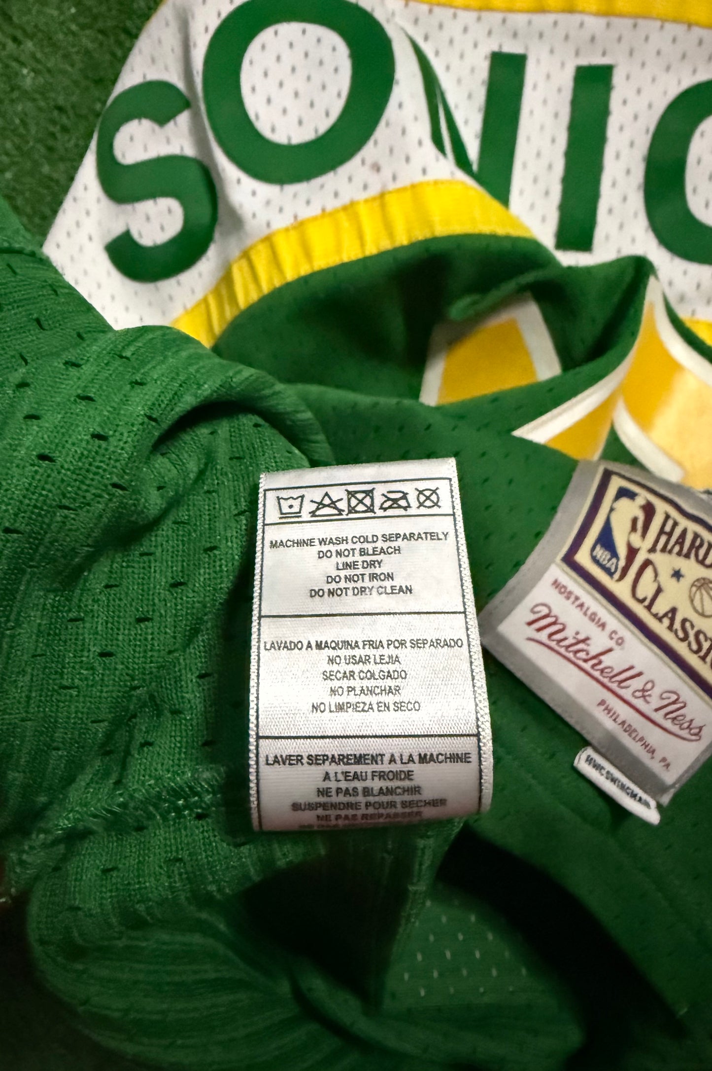 Shawn Kemp Seattle Superosonics Swingman Jersey