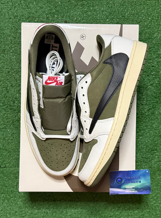 Jordan 1 Low Travis Scott Reverse Medium Olive