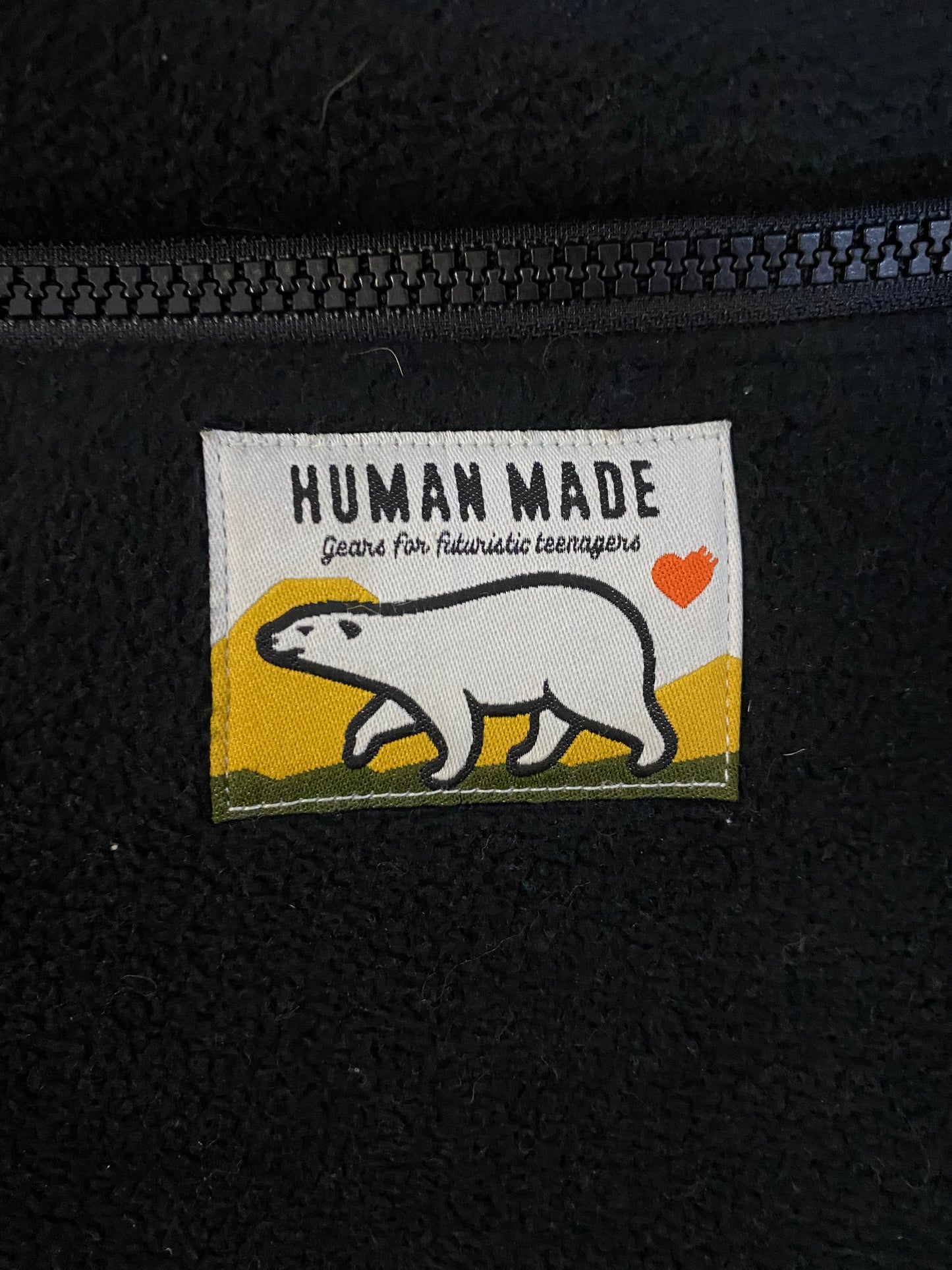 Human made black fleece pants