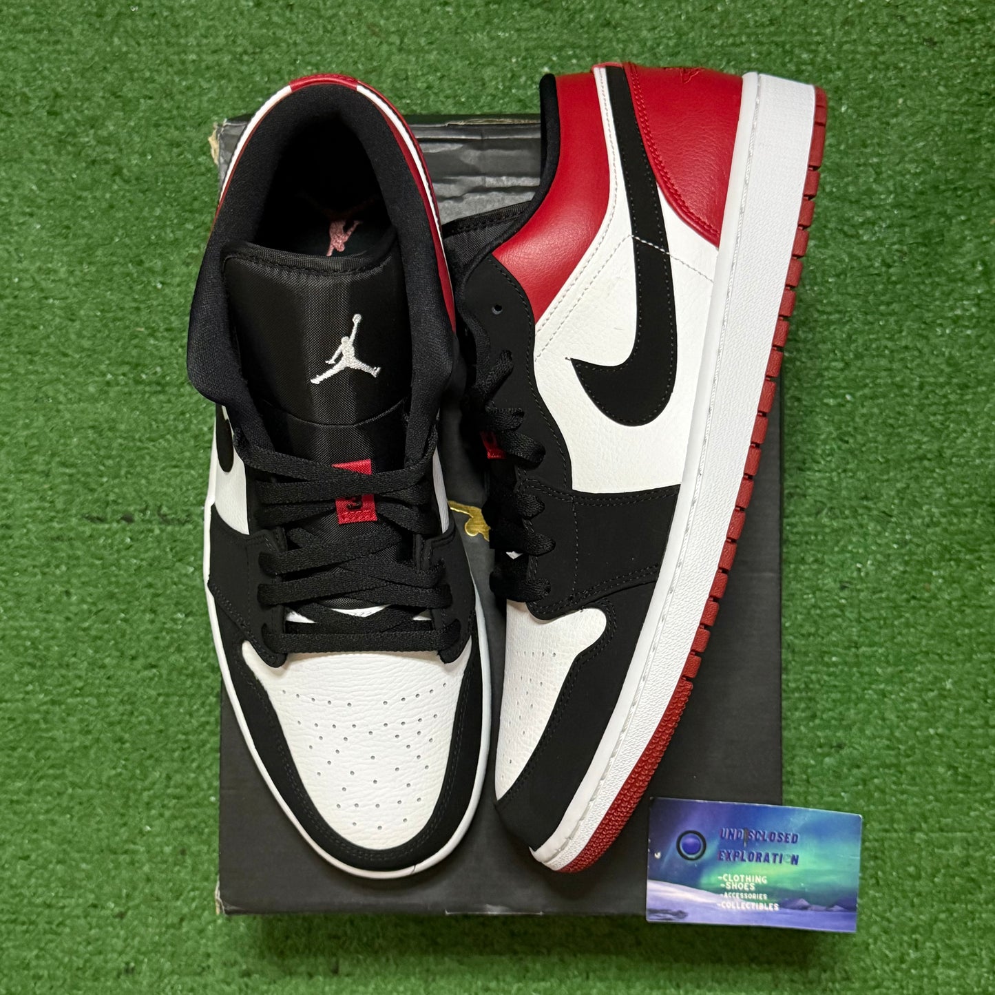 Jordan 1 Low Black Toe