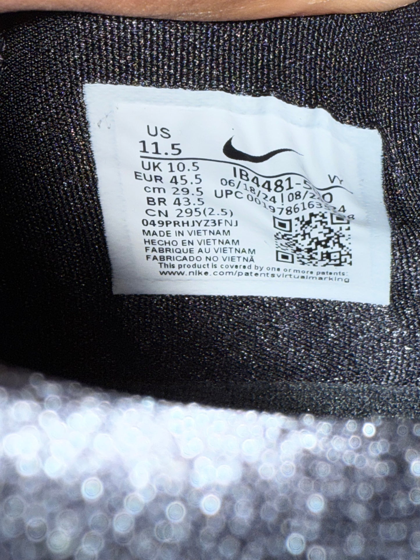Nike Kobe 5 Year Of Mamba Eggplant 11.5 Men/13 Women “Preowned”