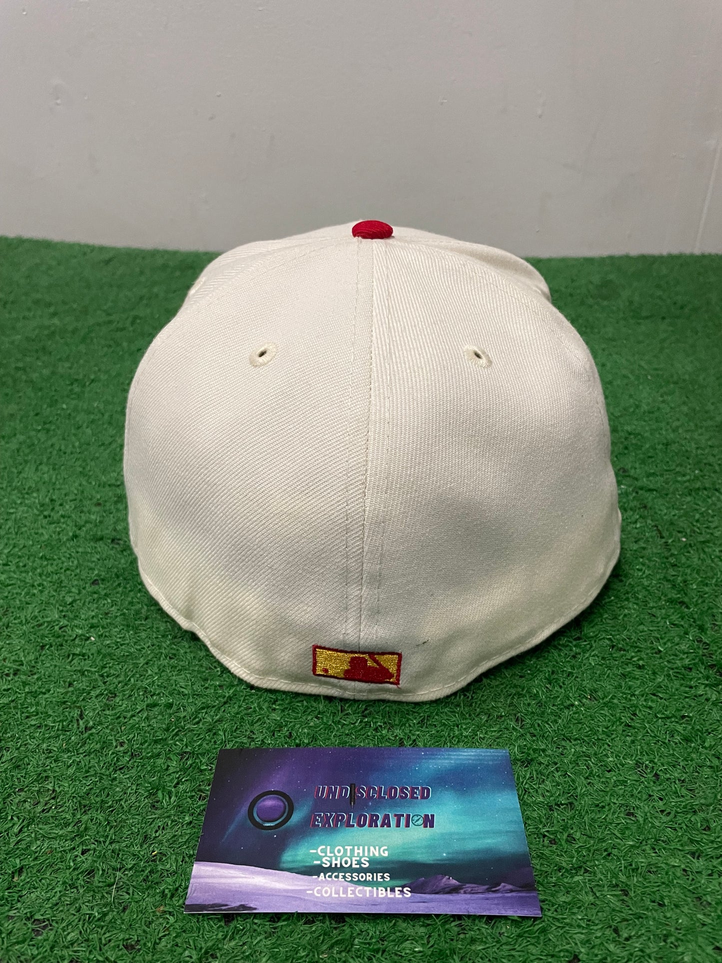 Seattle Mariners red and gold 30th anniversary patch new era hat