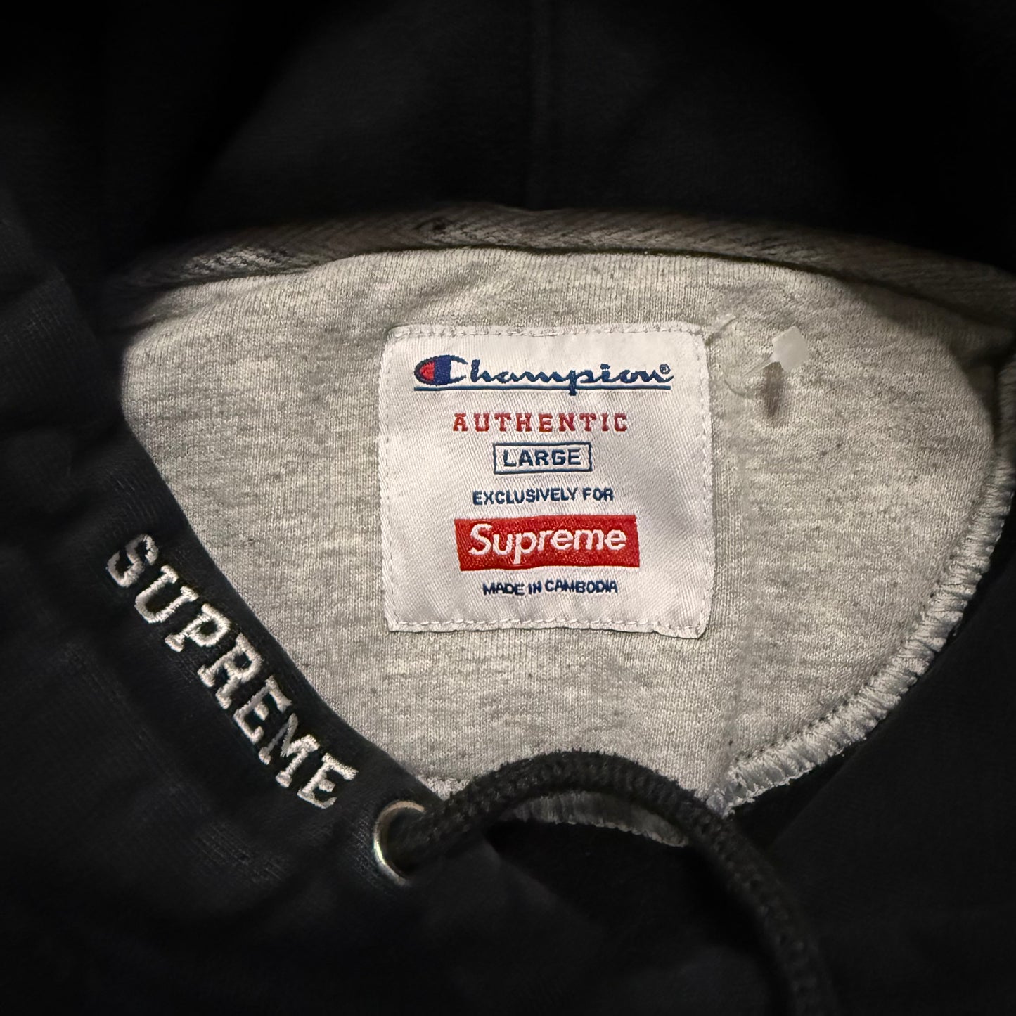 Supreme Champion Stacked C Hoodie