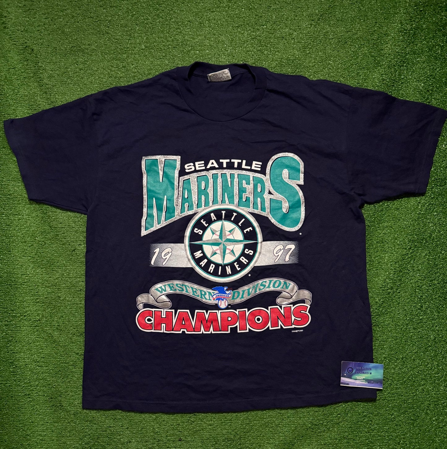 Vintage Seattle Mariners Shirt Western Division Champs