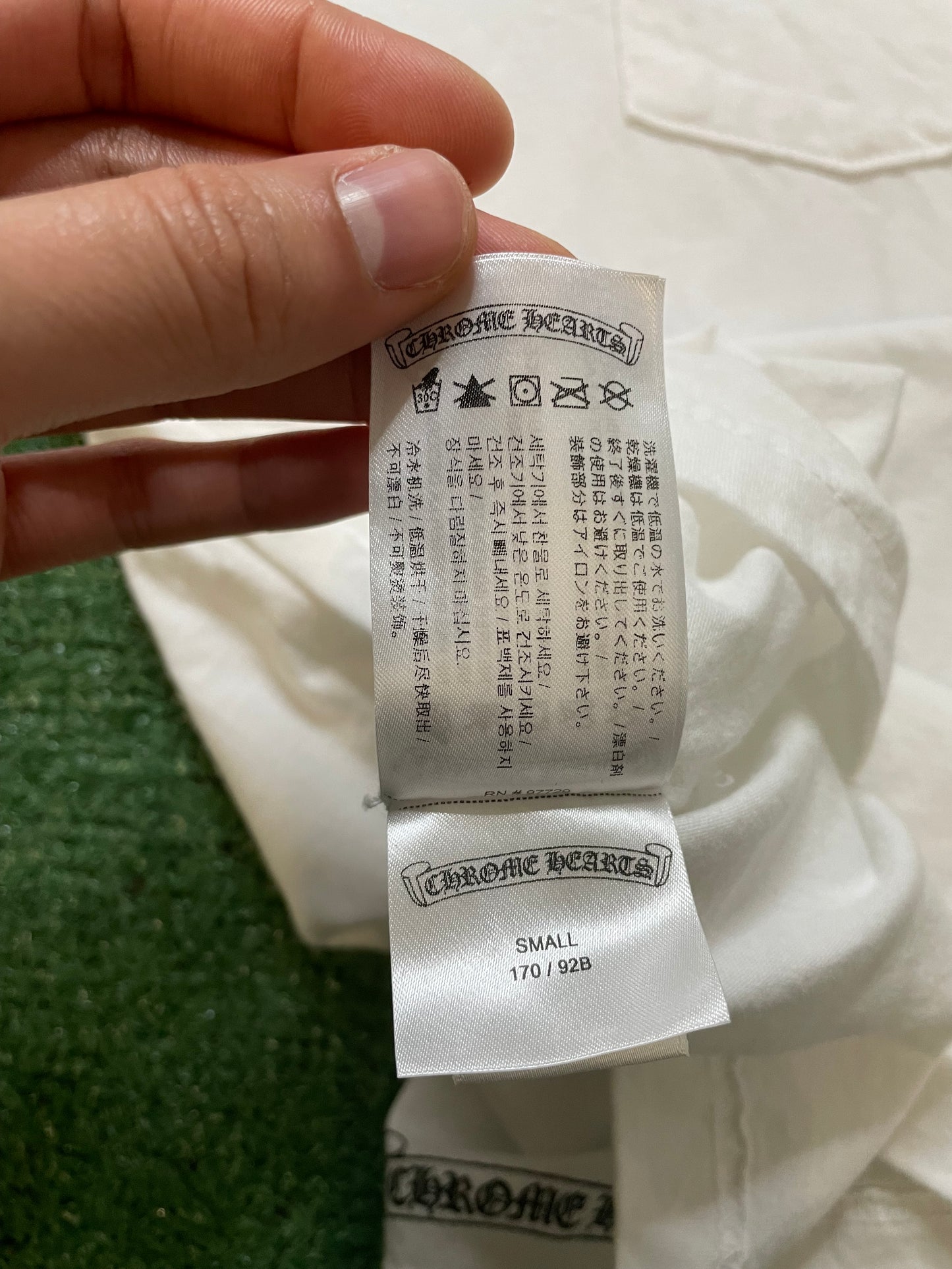 Chrome Hearts fuck you longsleeve tee