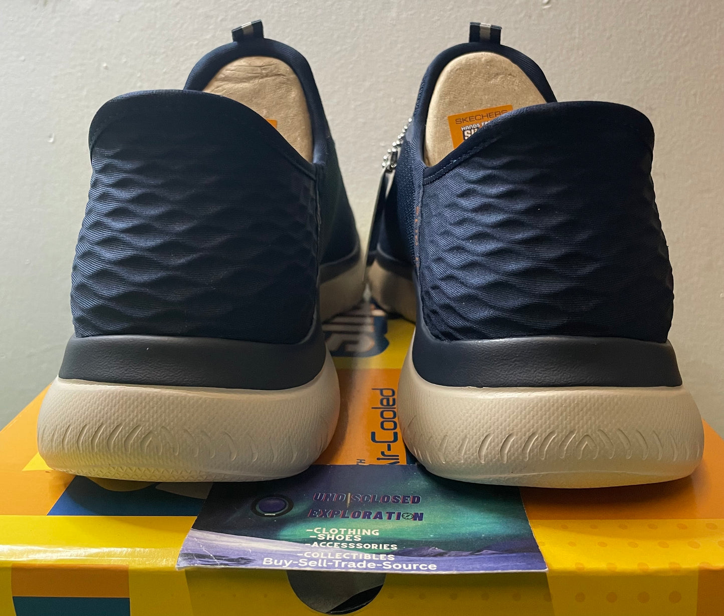 Skechers slip ins summit high range navy