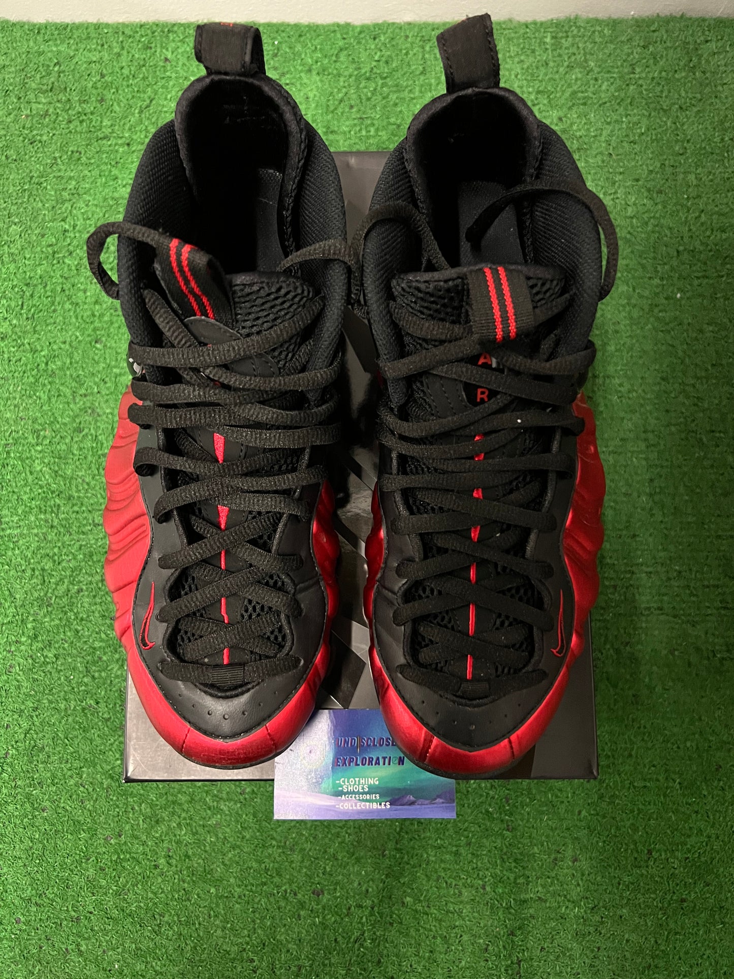 Nike air foamposite pro university red size 10men/11.5women