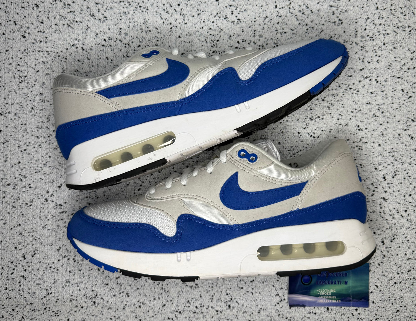 Nike Air Max 1 Big Bubble Royal 10.5 Men/12 Women “Preowned”