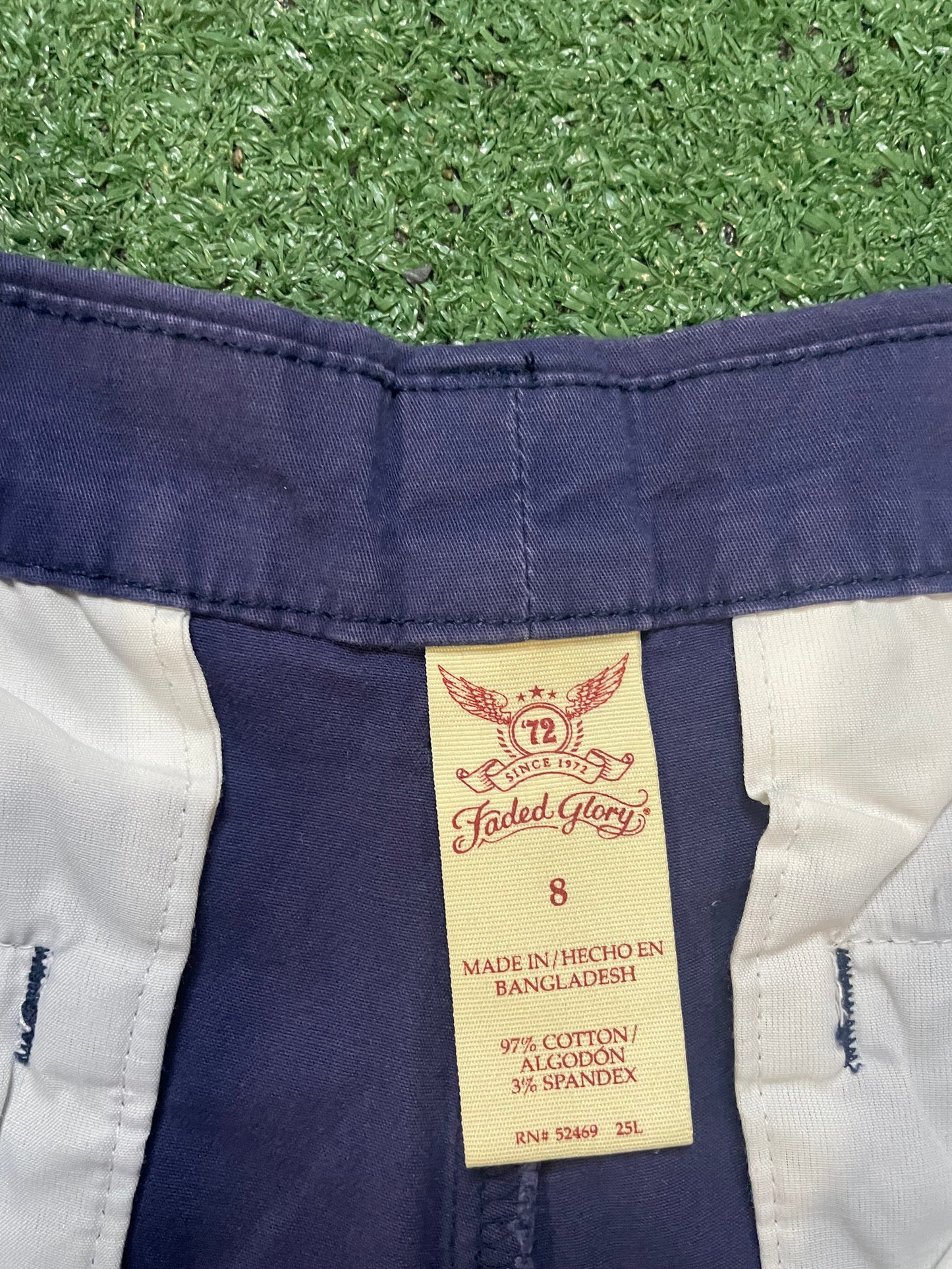 Faded Glory navy shorts