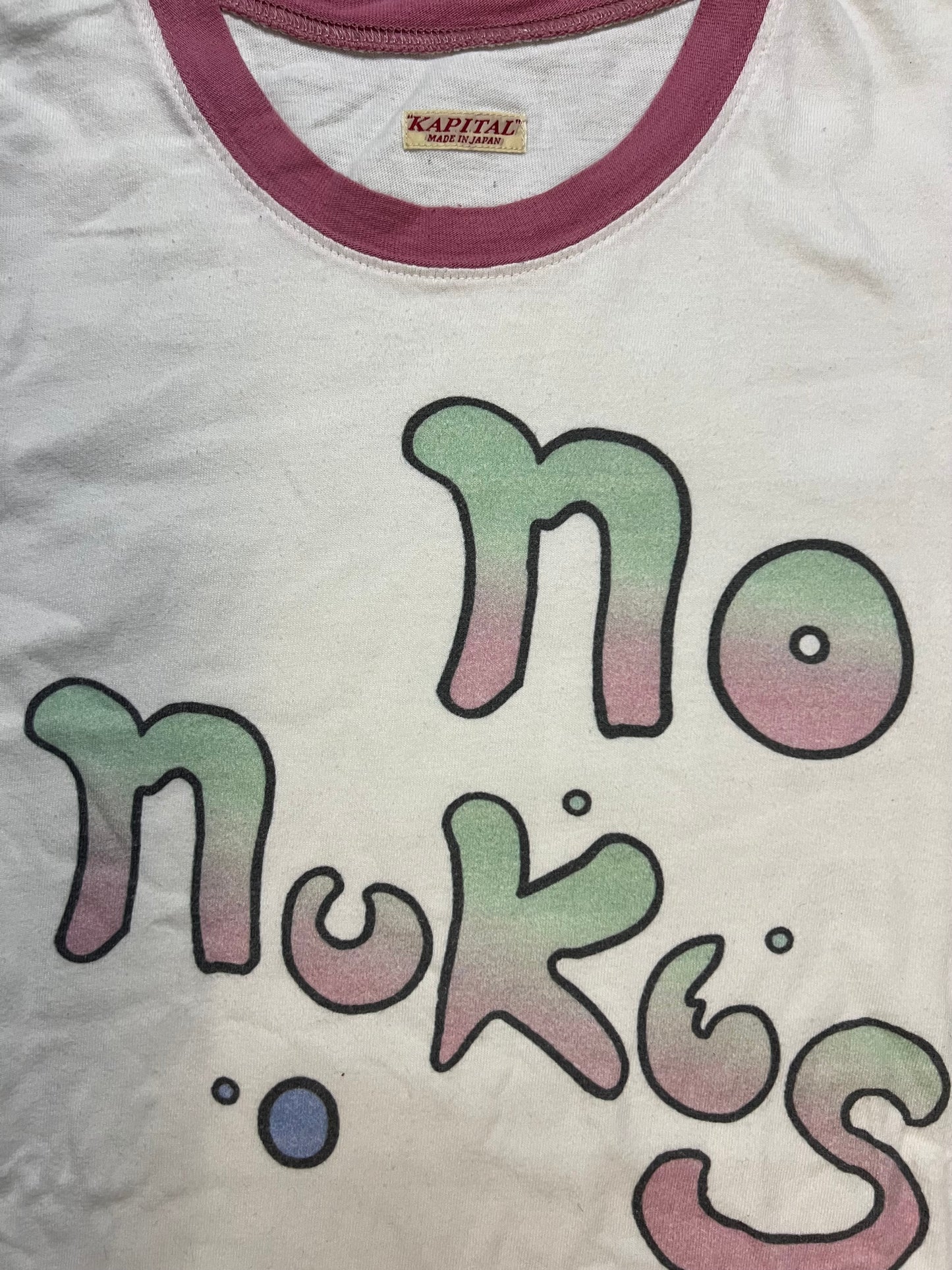 Kapital No Nukes Ringer tee