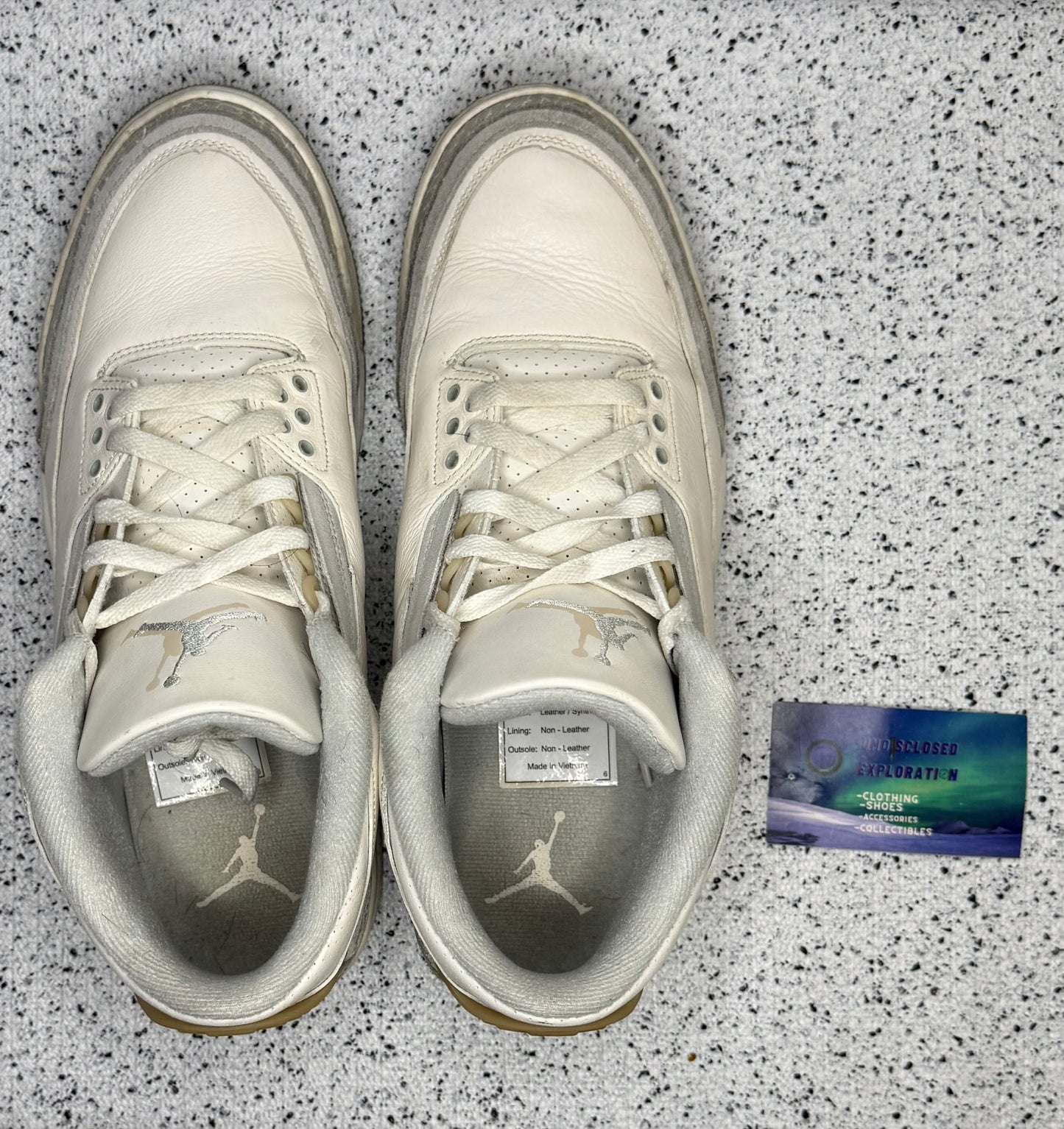 Jordan 3 Craft Ivory 11.5 Men/13 Women “Preowned”