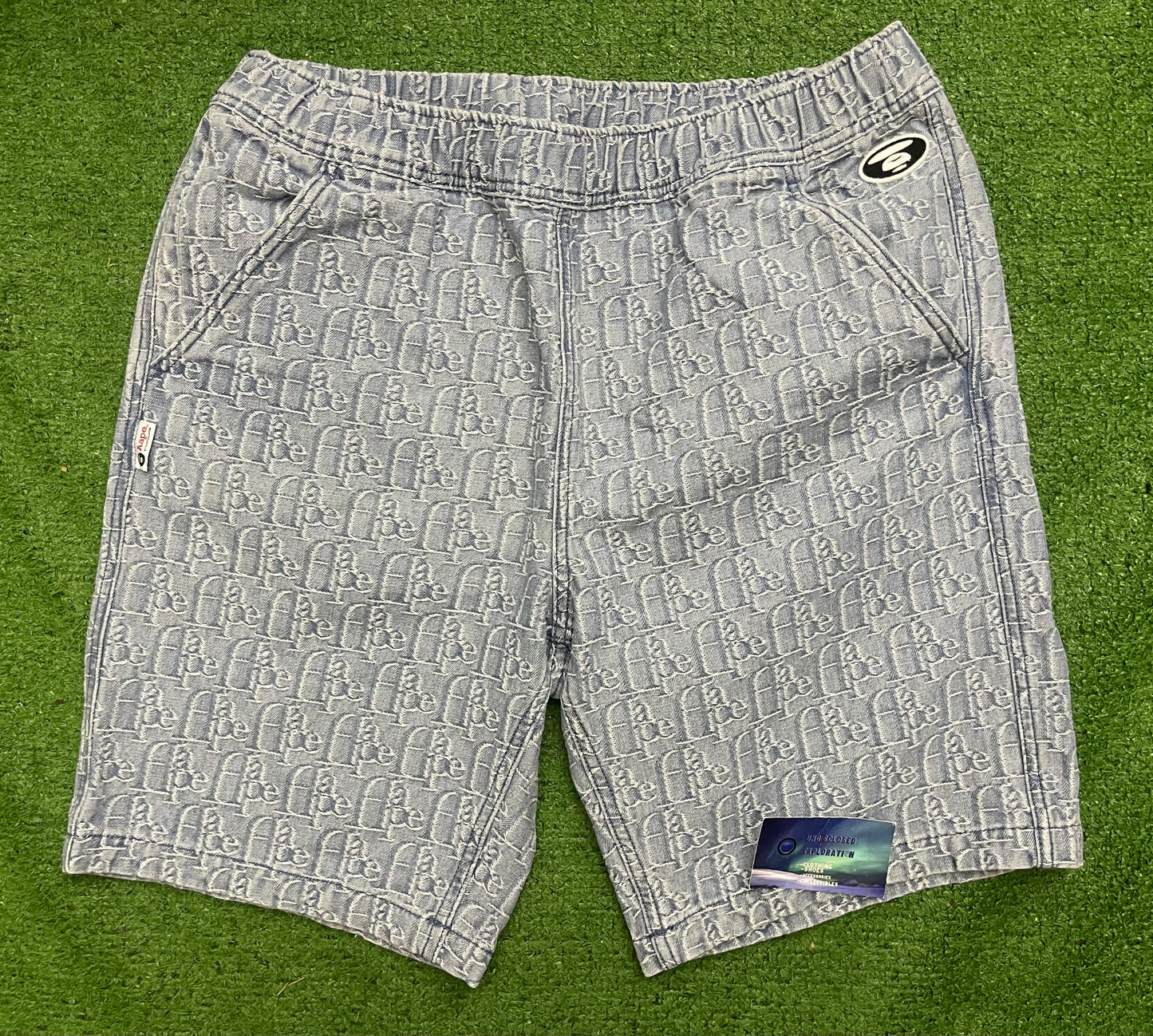 Aape By a Bathing Ape Monogram logo Shorts