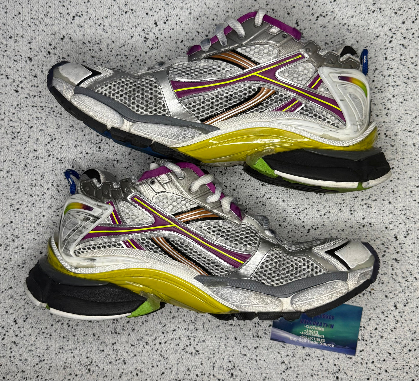 Balenciaga Runner Sneaker Multicolor 10 Men/11.5 Women “Preowned”