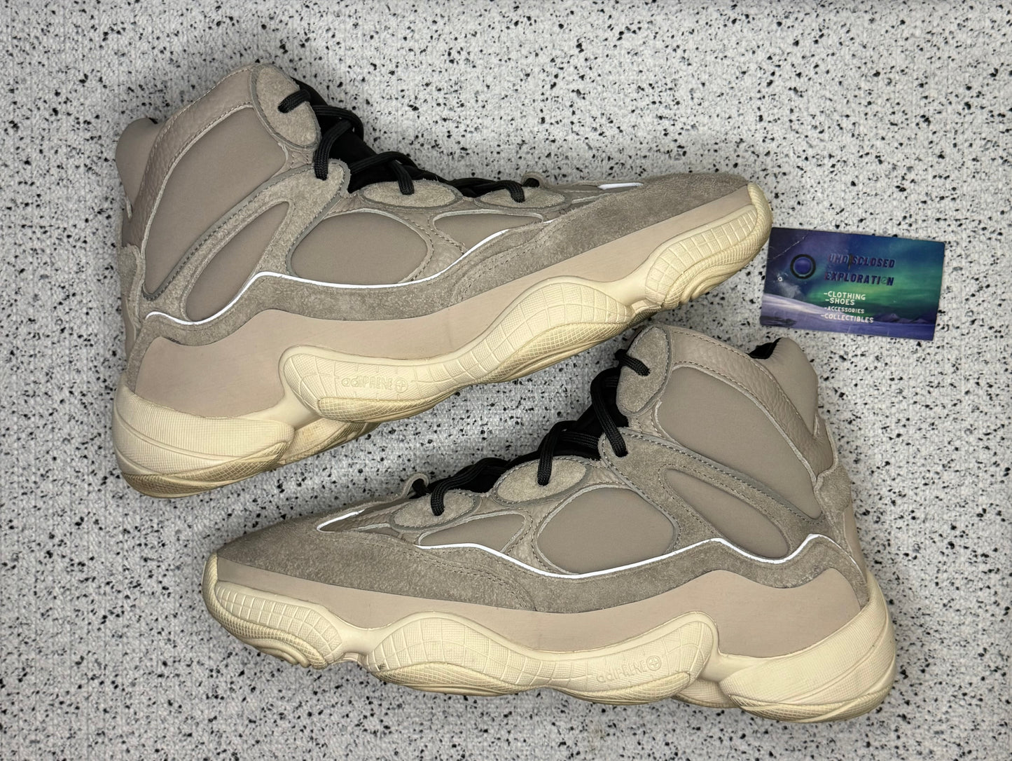 Adidas Yeezy 500 Mist Stone 12 Men/13.5 Women “Preowned”