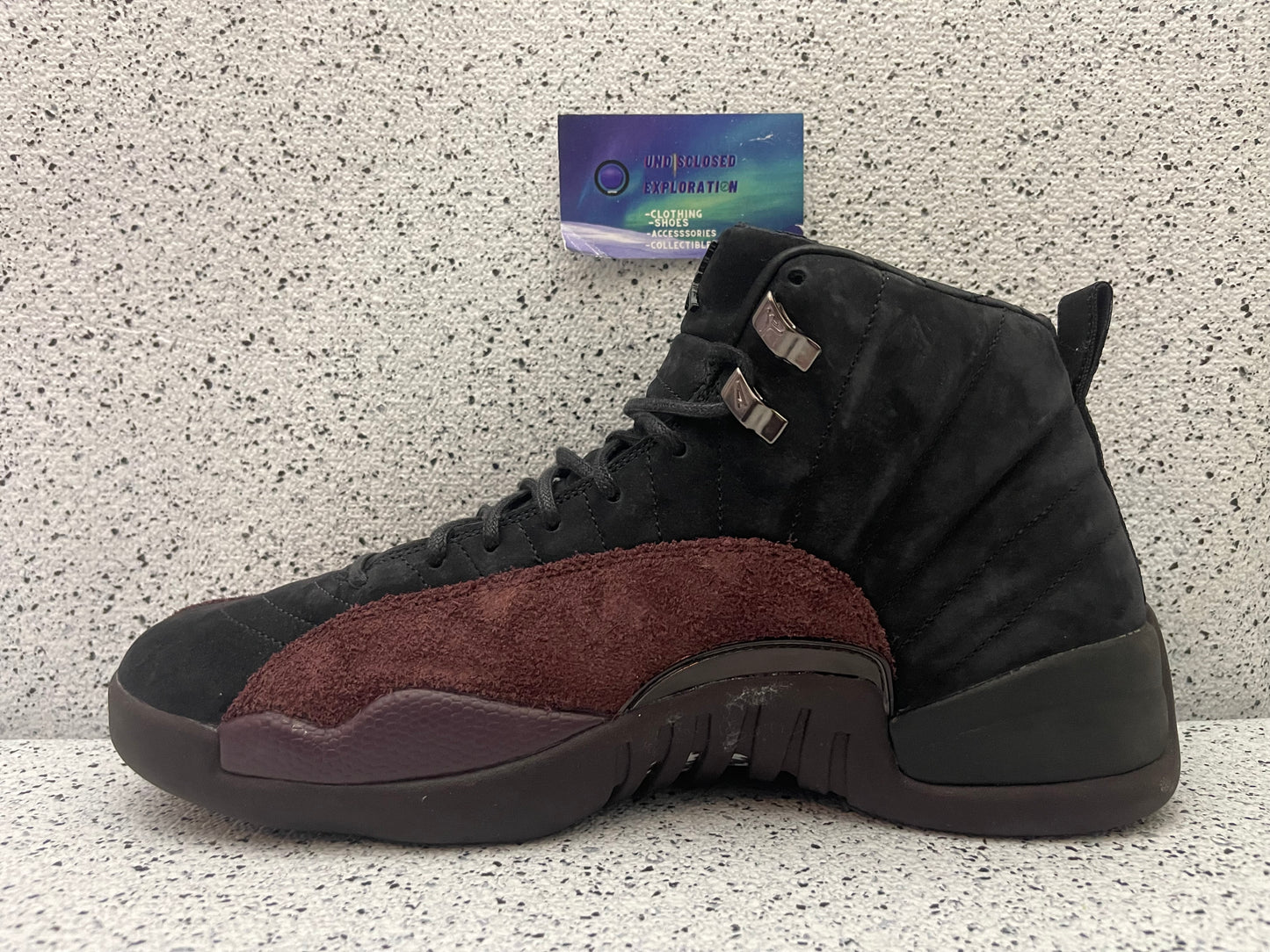 Jordan 12 A Ma Manieré Black 11.5 Men/13 Women “Preowned”