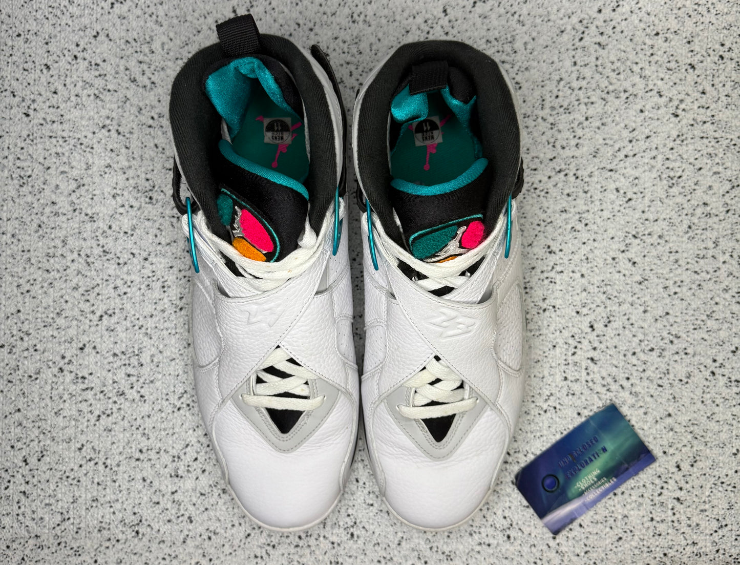 Jordan 8 South Beach 11 Men/12.5 Women “Preowned”