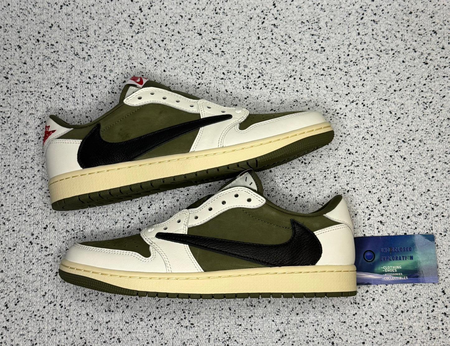 Jordan 1 Low Travis Scott Medium Olive