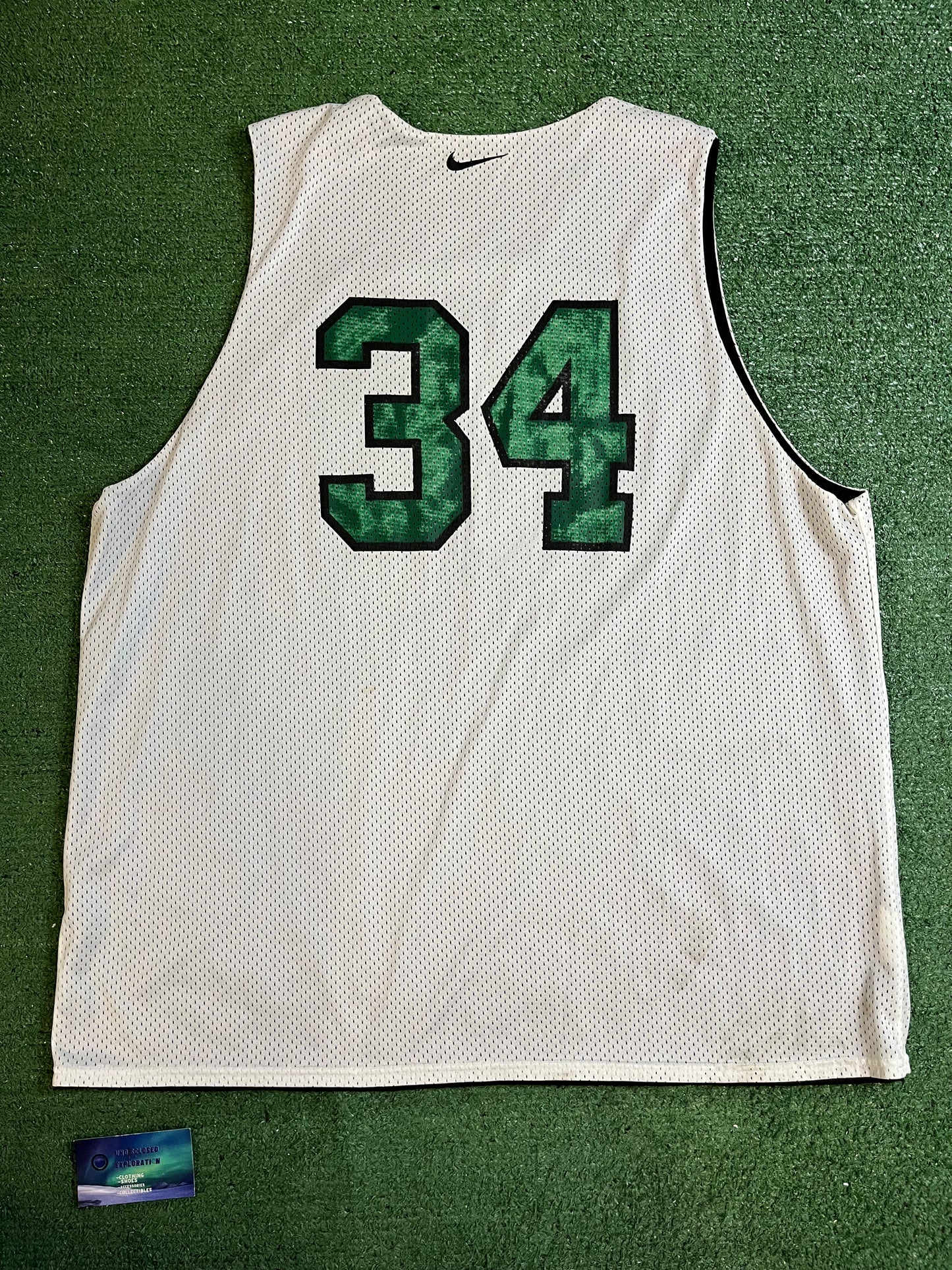Vintage 2000s Nike ECBA Basketball reversible jersey