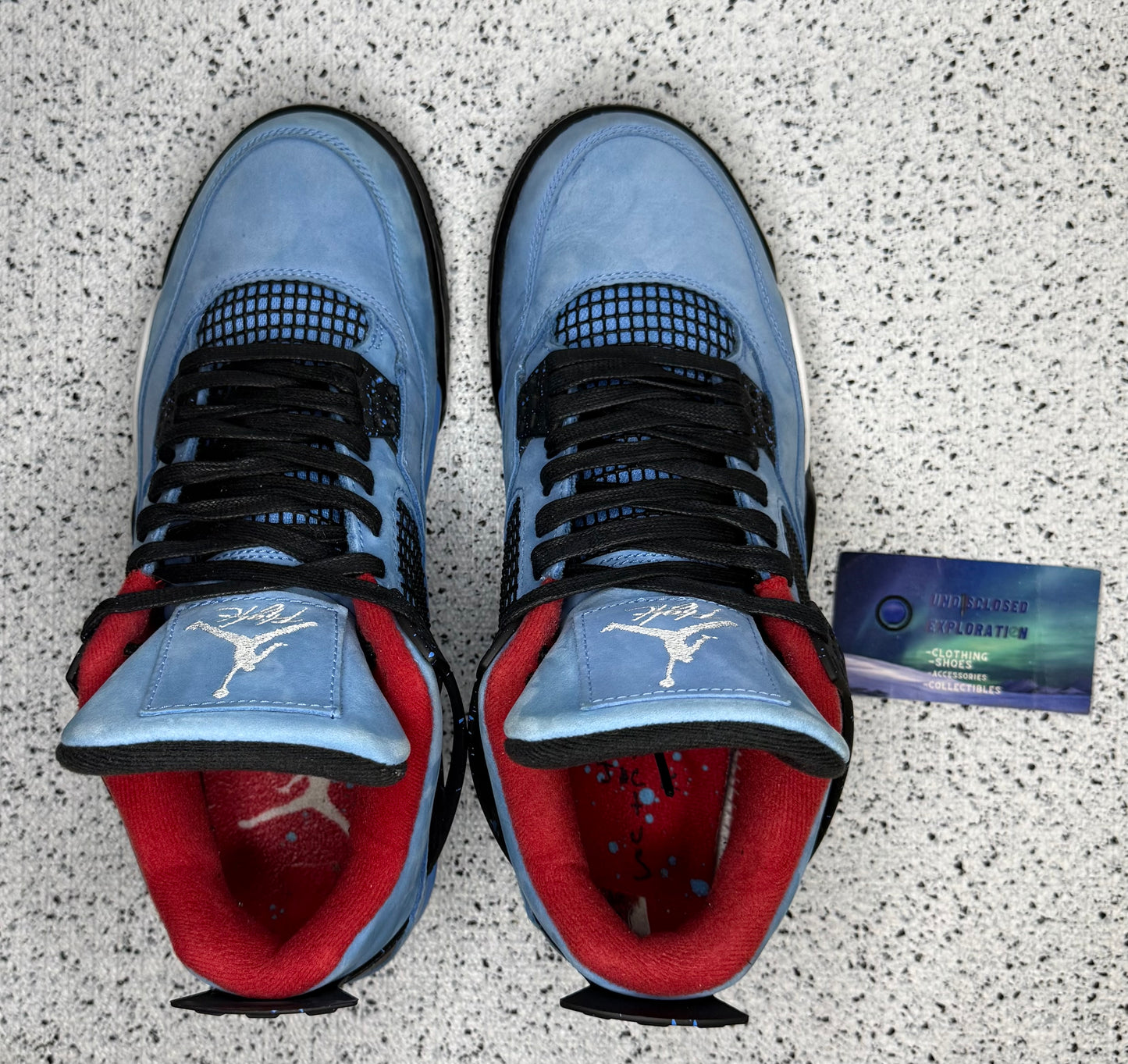 Jordan 4 Travis Scott Cactus Jack 9 Men/10.5 Women “Preowned”