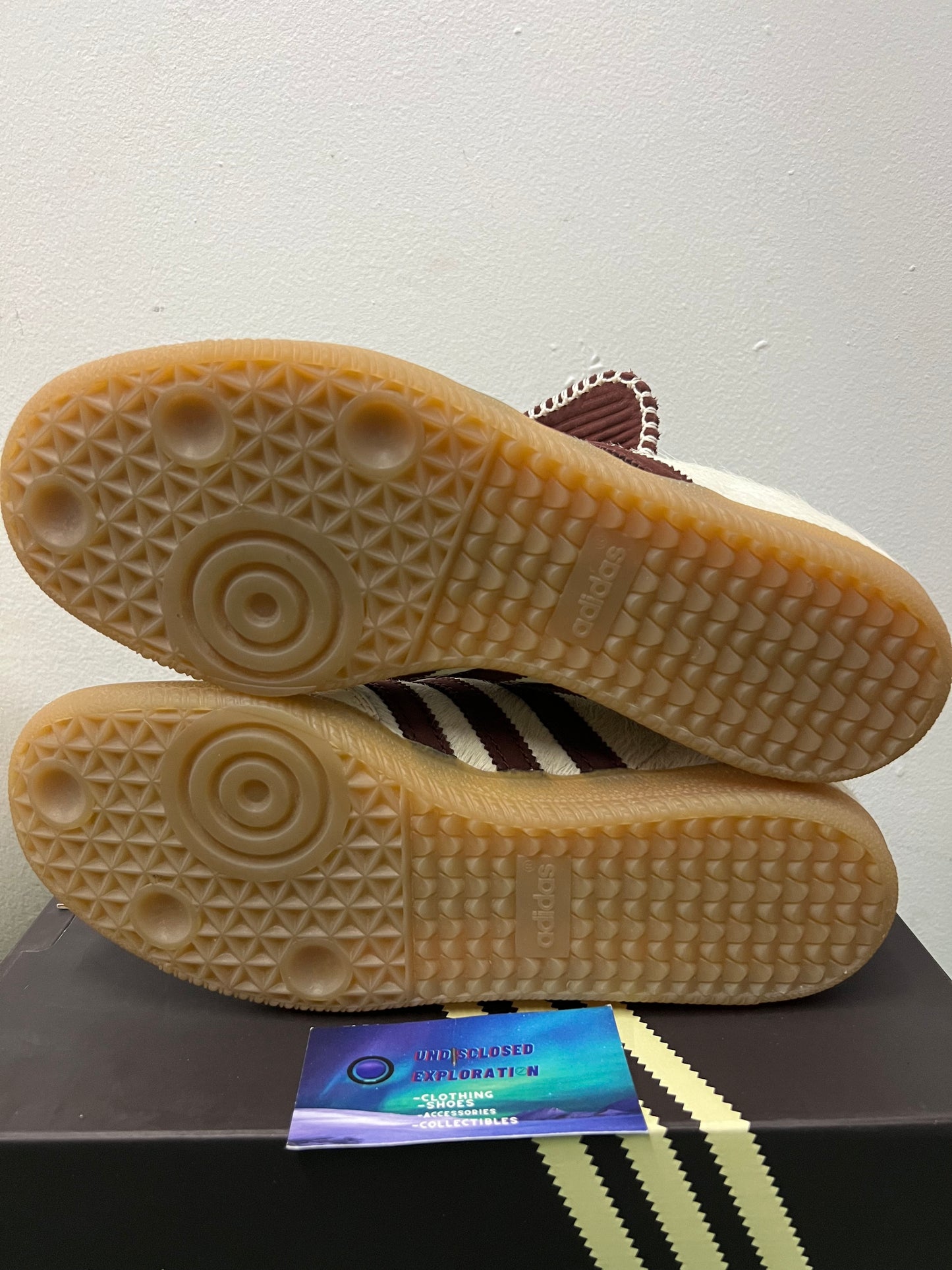 Adidas X Wales Bonner pony cream white size 6.5men/8women