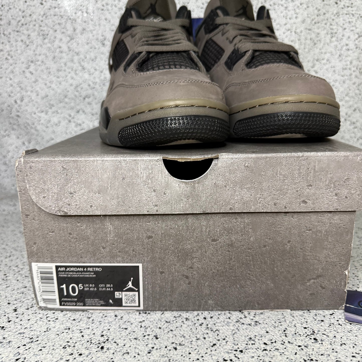 Jordan 4 Cave Stone 10.5 Men “Preowned”