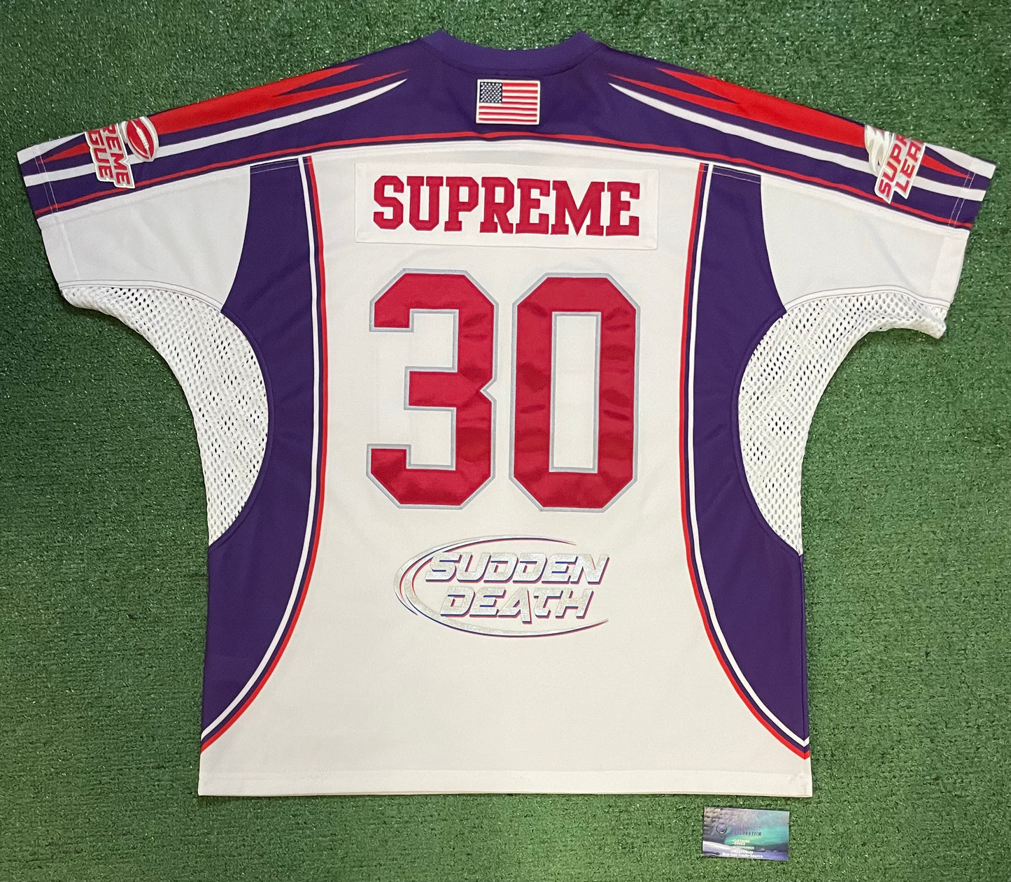 Supreme sudden death jersey