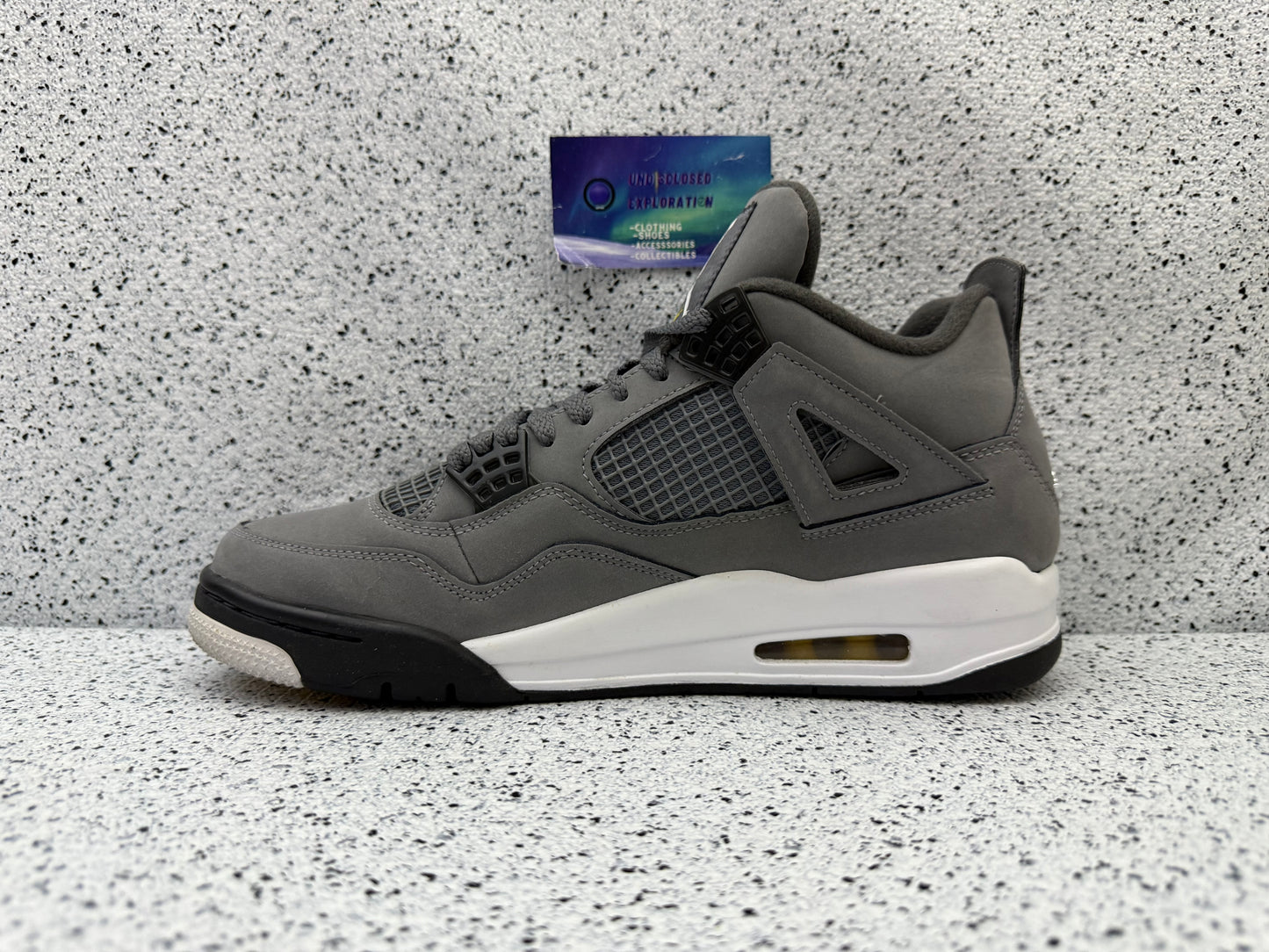 Jordan 4 Cool Grey 10 Men/11.5 Women “Preowned”